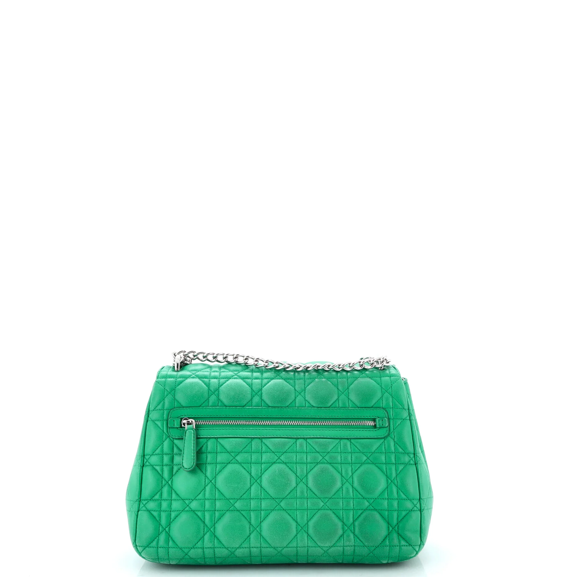 Long Chain Miss Dior Bag Cannage Quilt Lambskin Medium - Image 3