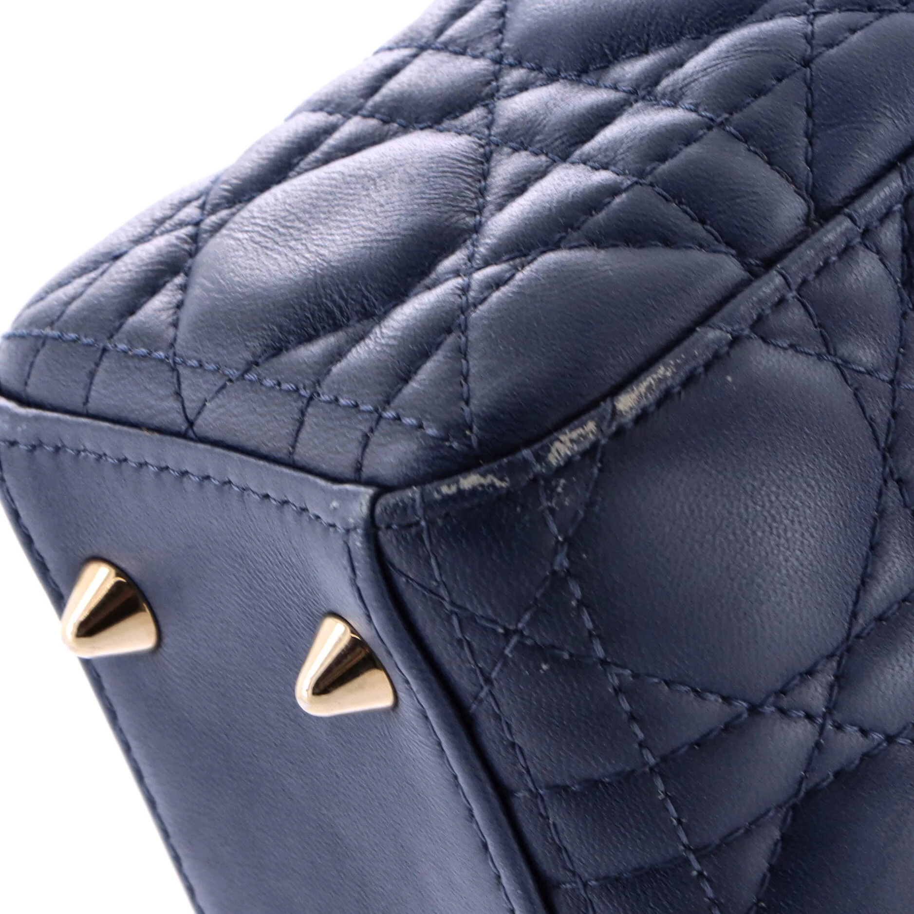 My ABCDior Lady Dior Bag Cannage Quilt Gradient Lambskin Small - Image 6