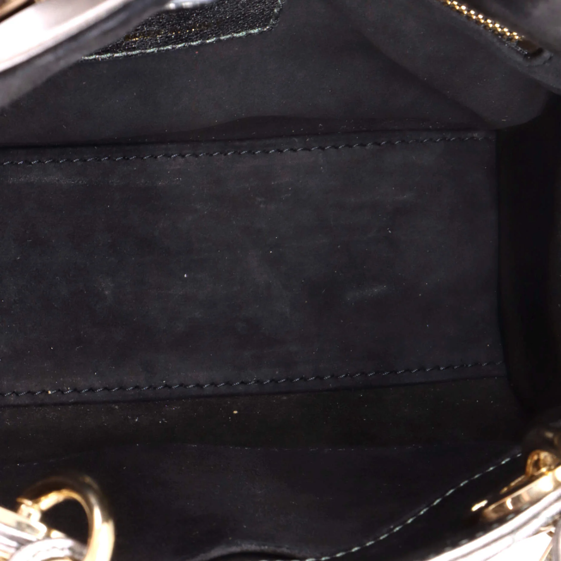 My ABCDior Lady Dior Bag Metallic Cannage Quilt Leather - Image 5