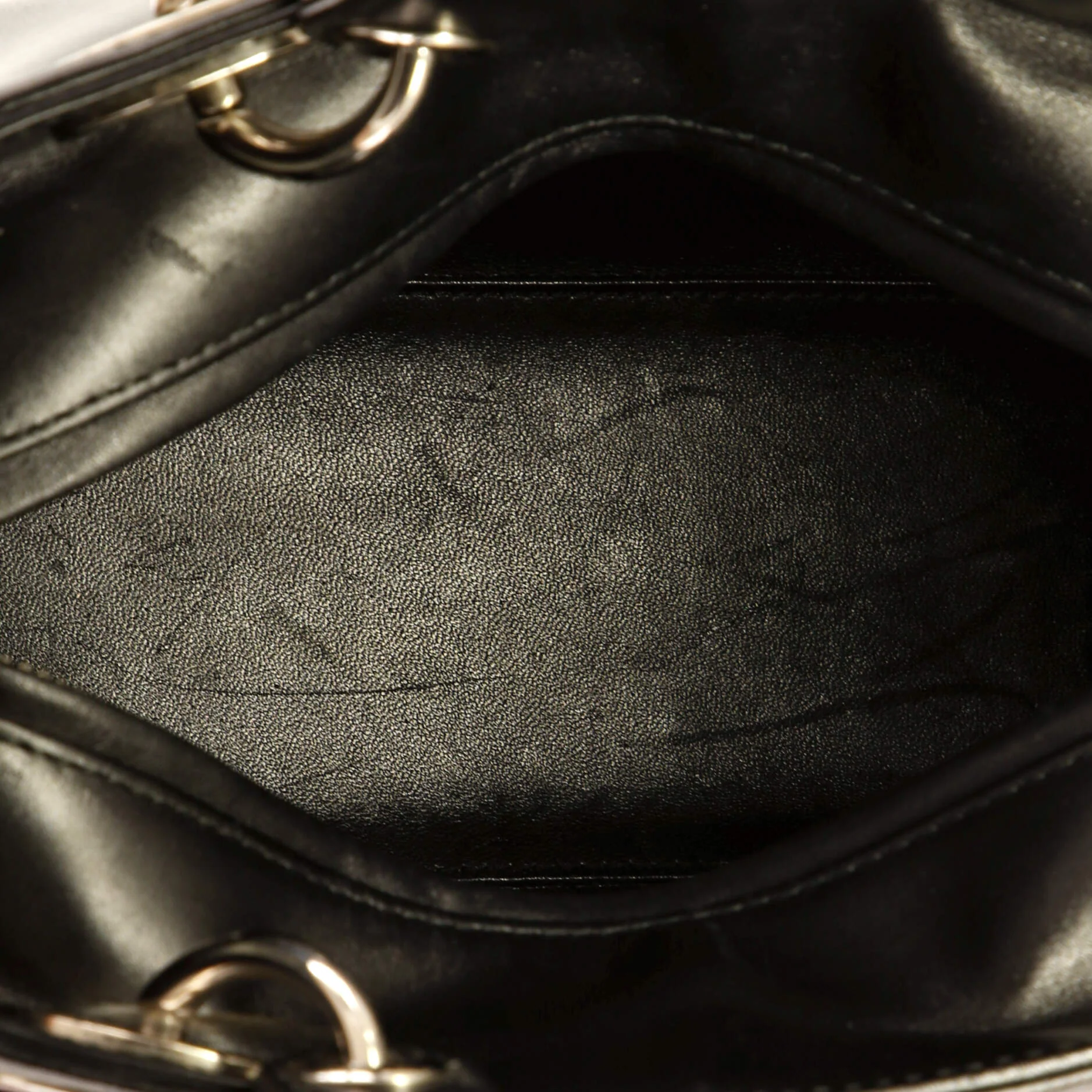 Pockets Lady Dior Bag Leather Medium - Image 5