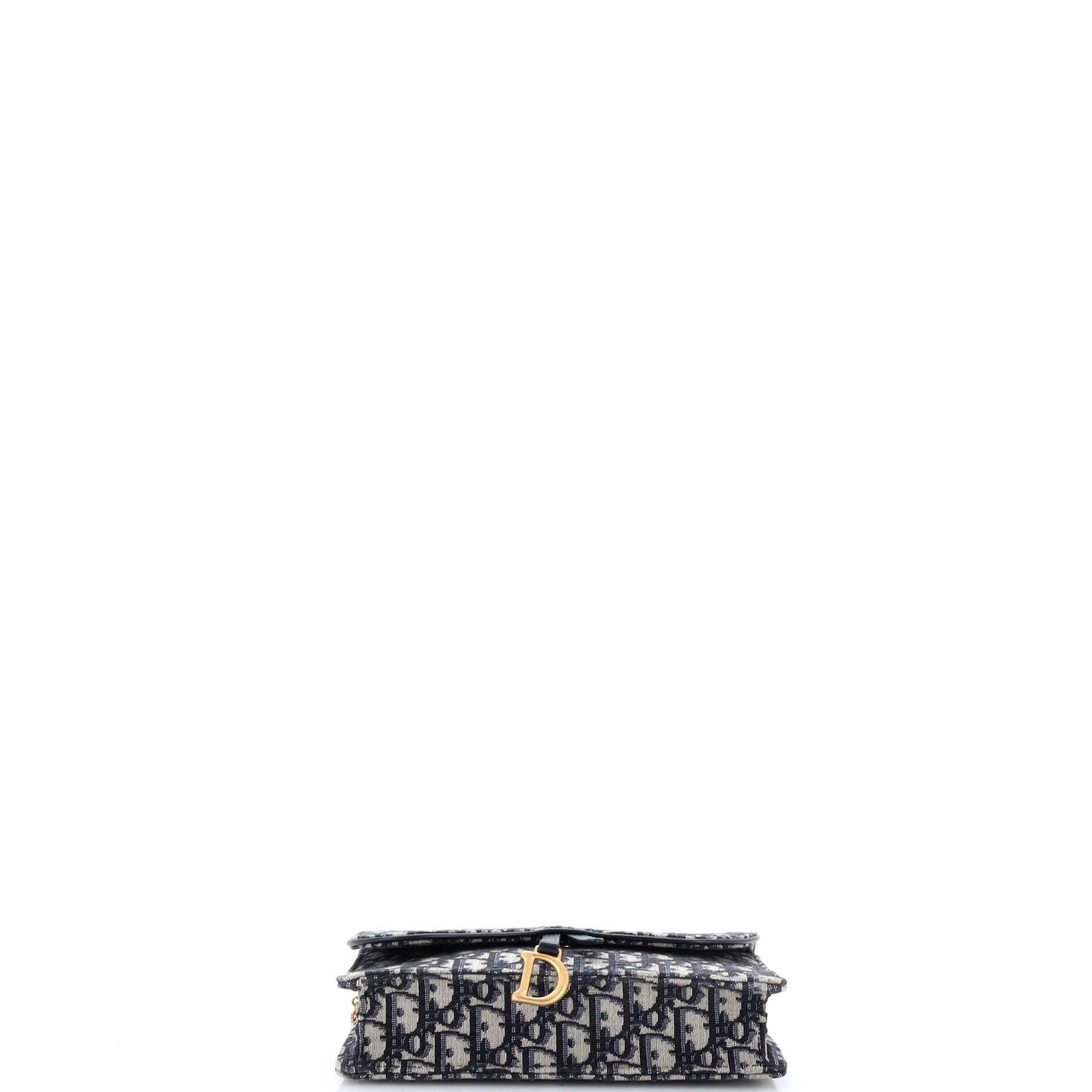 Saddle Chain Clutch Oblique Canvas - Image 4