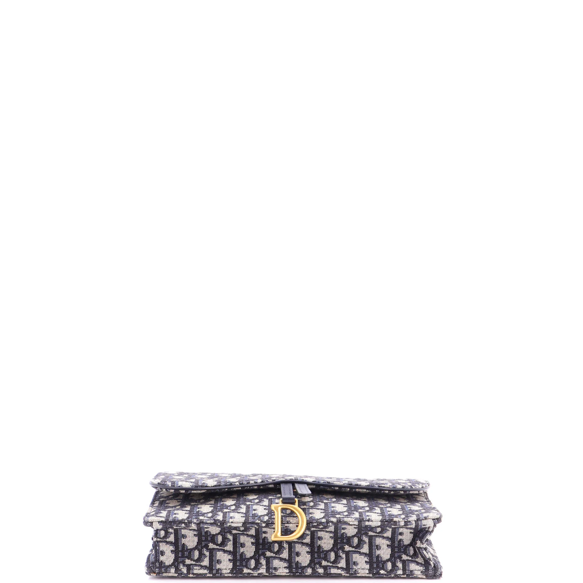 Saddle Chain Clutch Oblique Canvas - Image 4
