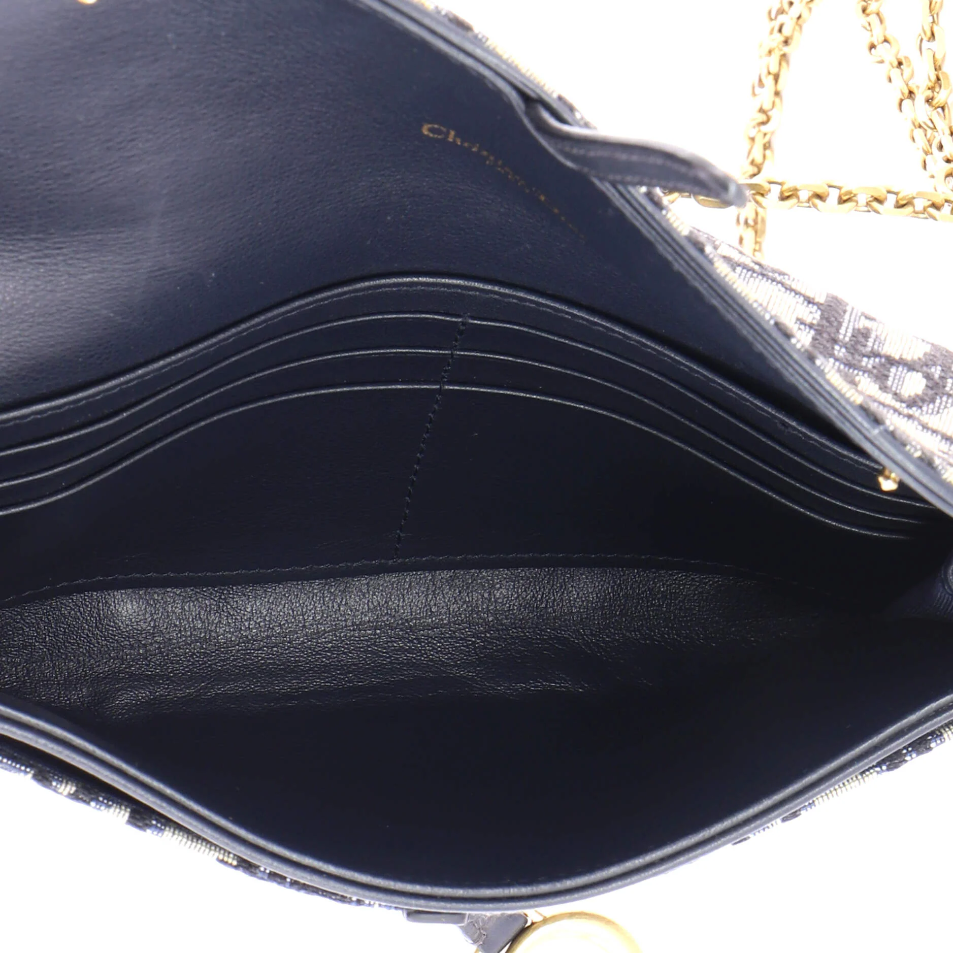 Saddle Chain Wallet Oblique Canvas - Image 6
