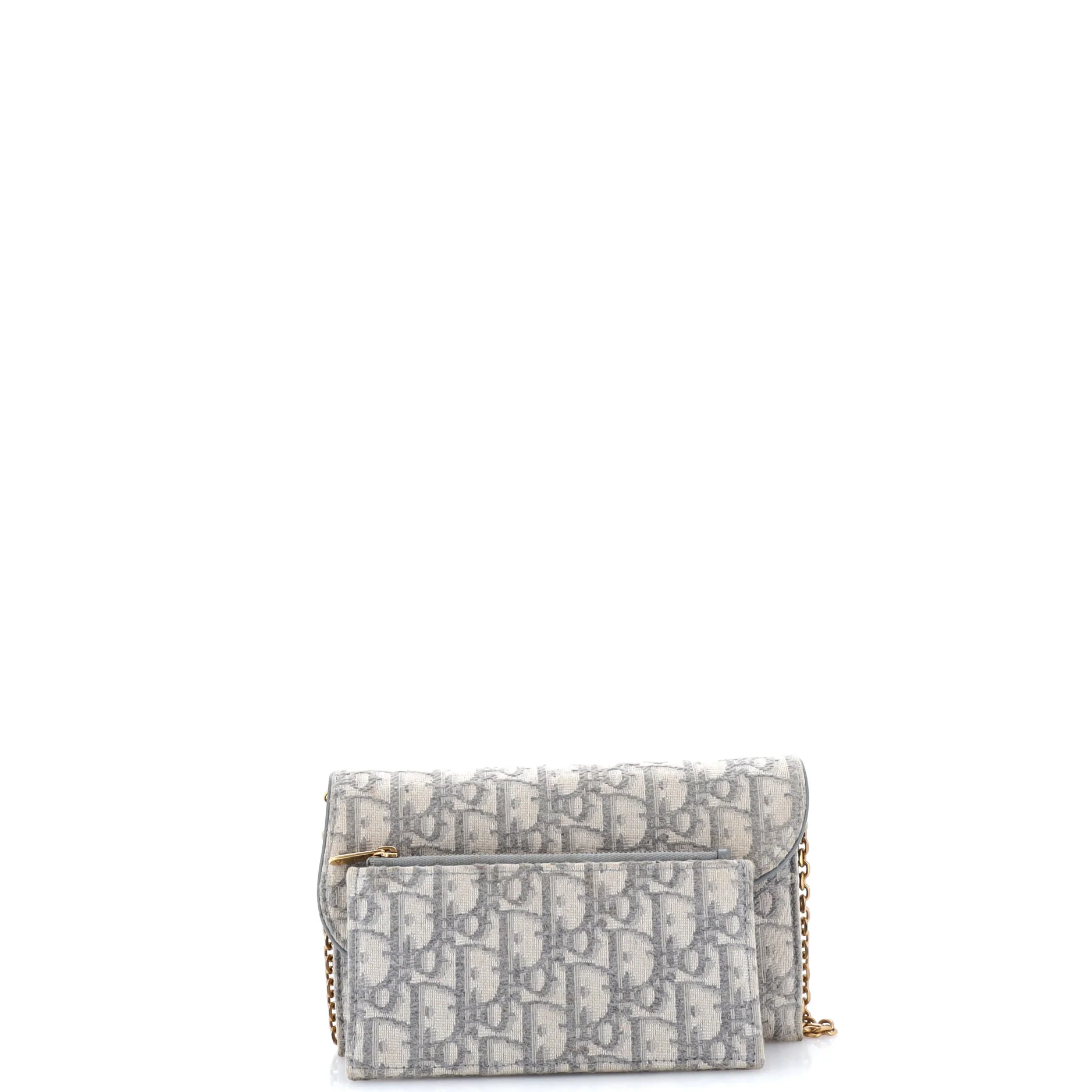 Saddle Chain Wallet Oblique Canvas - Image 2