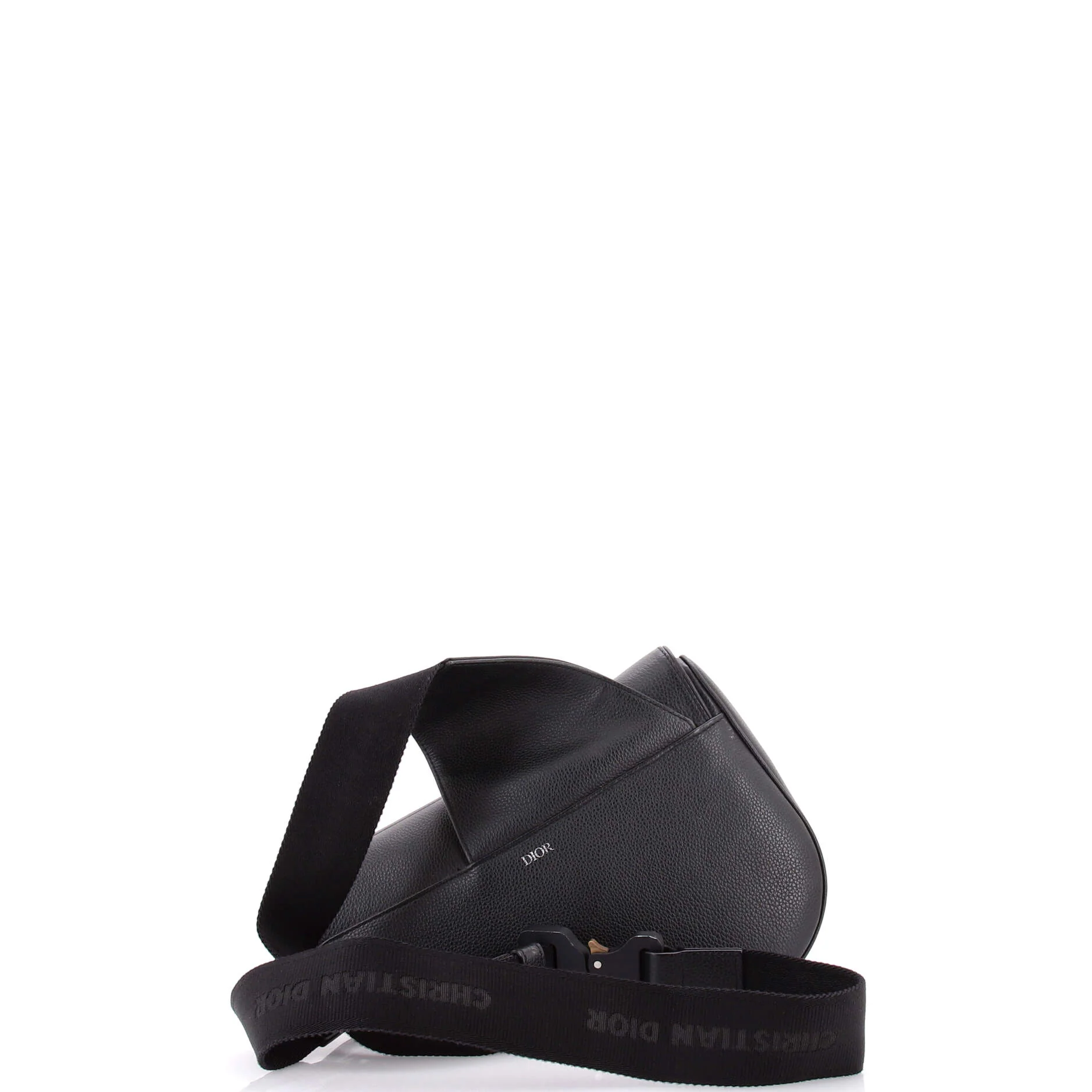 Saddle Crossbody Bag Leather Mini - Image 3