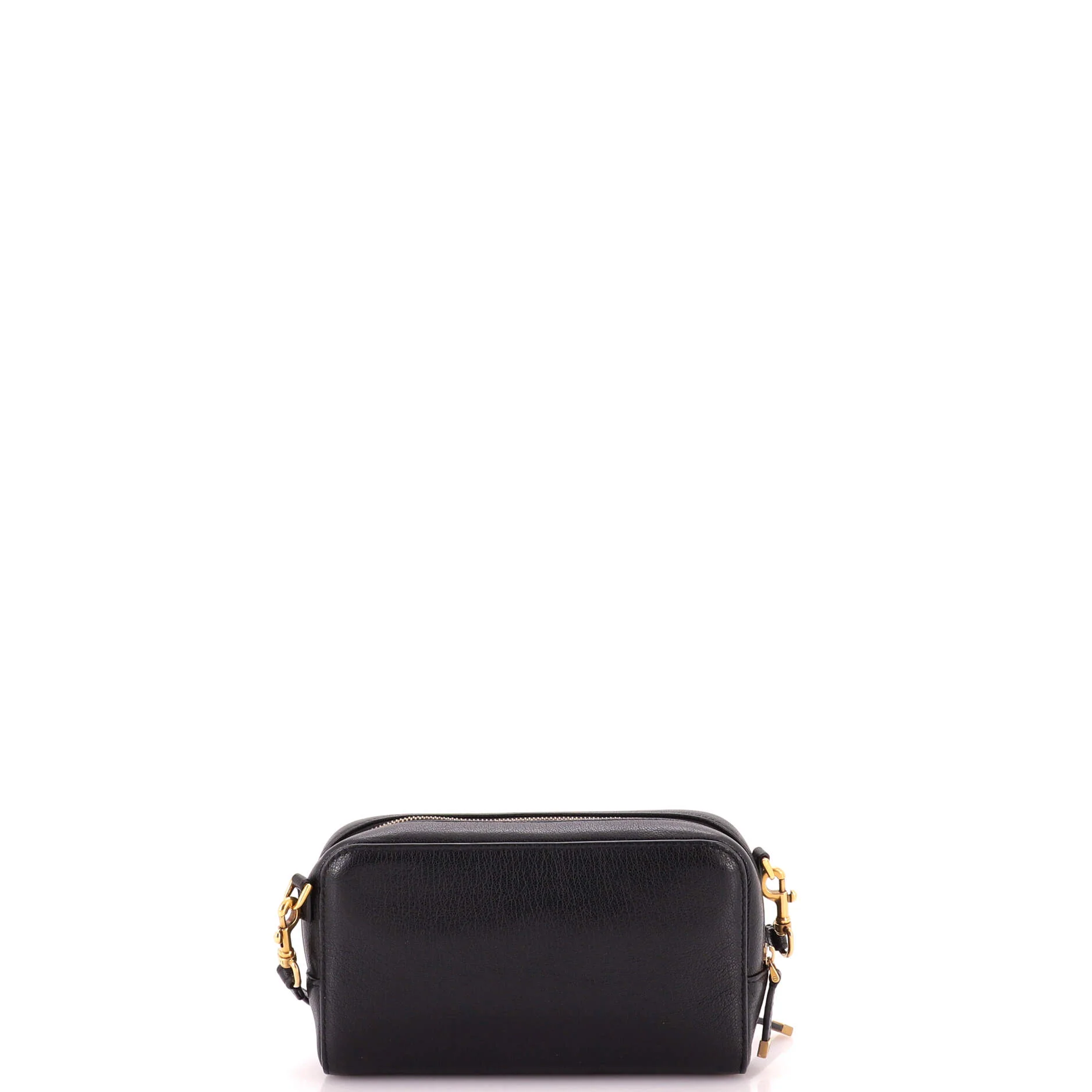 Saddle Double Crossbody Pouch Leather - Image 3