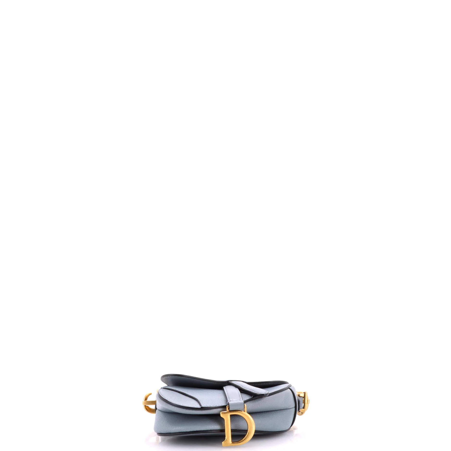 Saddle Handbag Leather Micro - Image 4