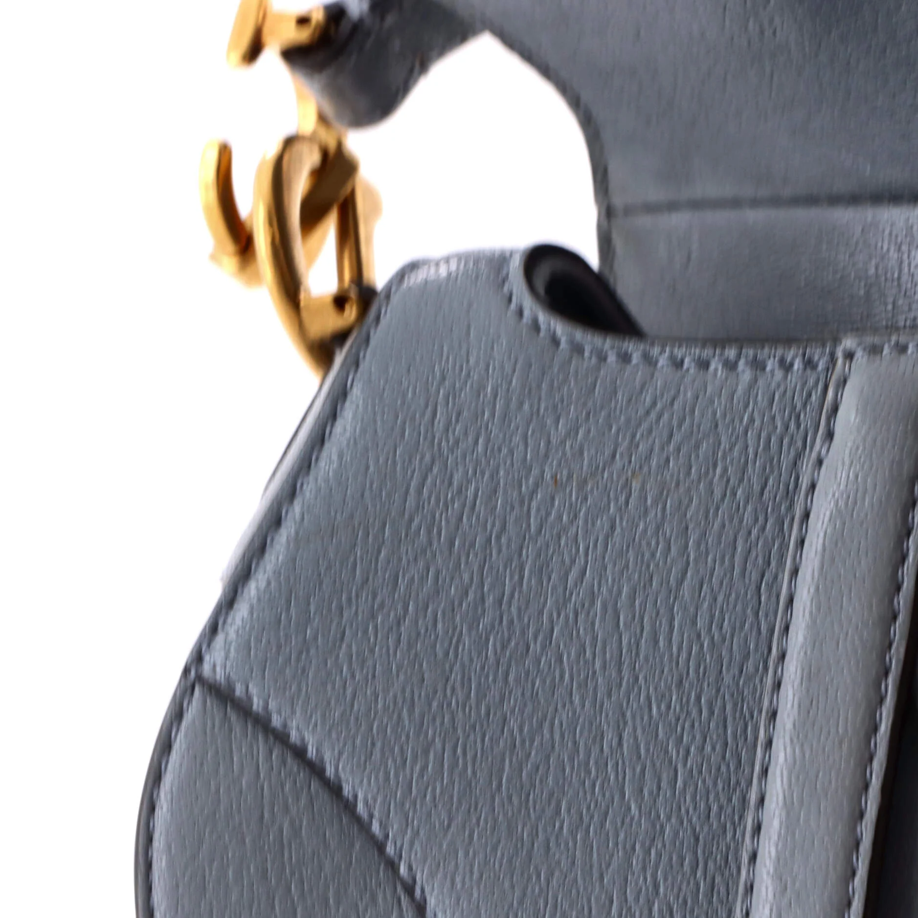 Saddle Handbag Leather Micro - Image 7