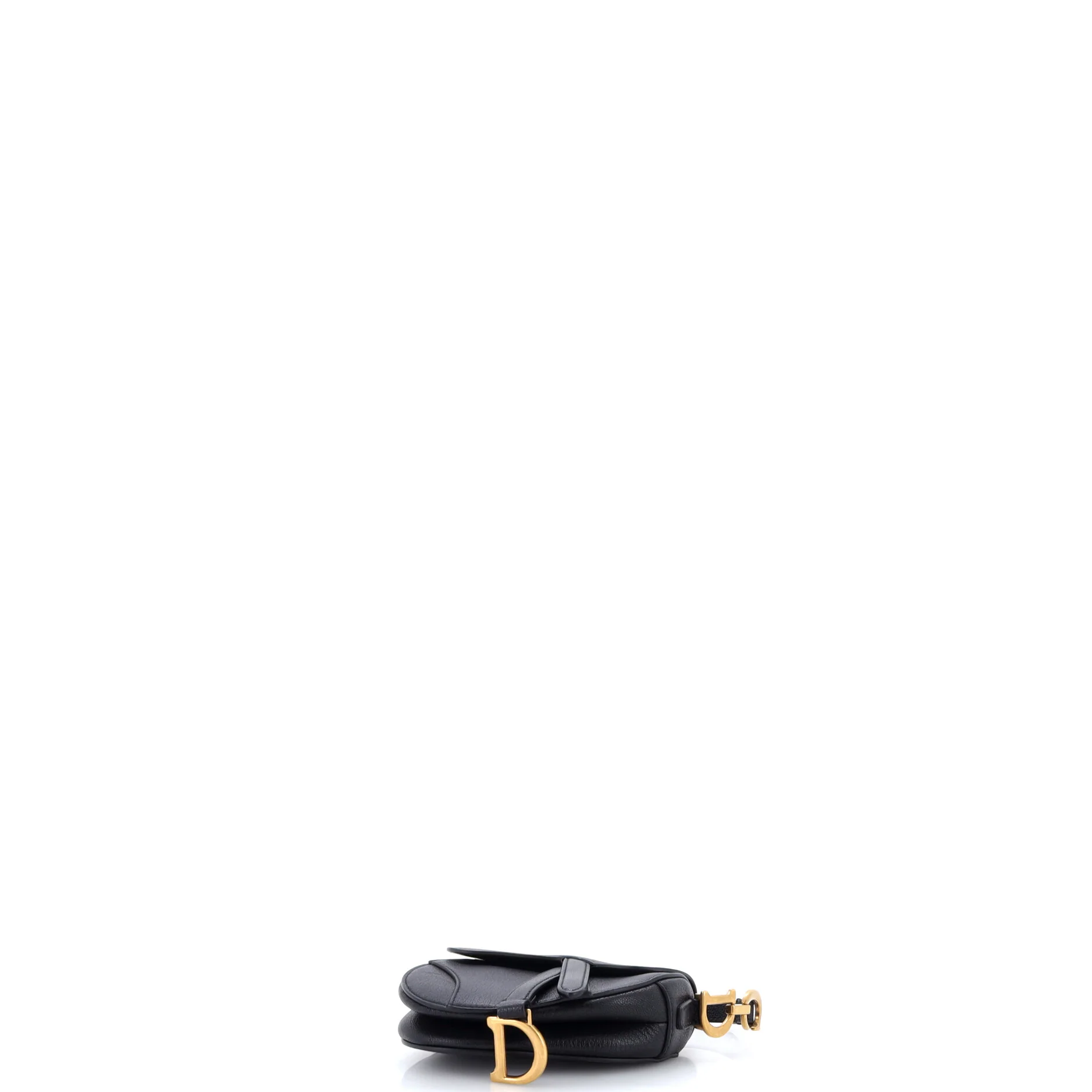 Saddle Handbag Leather Micro - Image 4