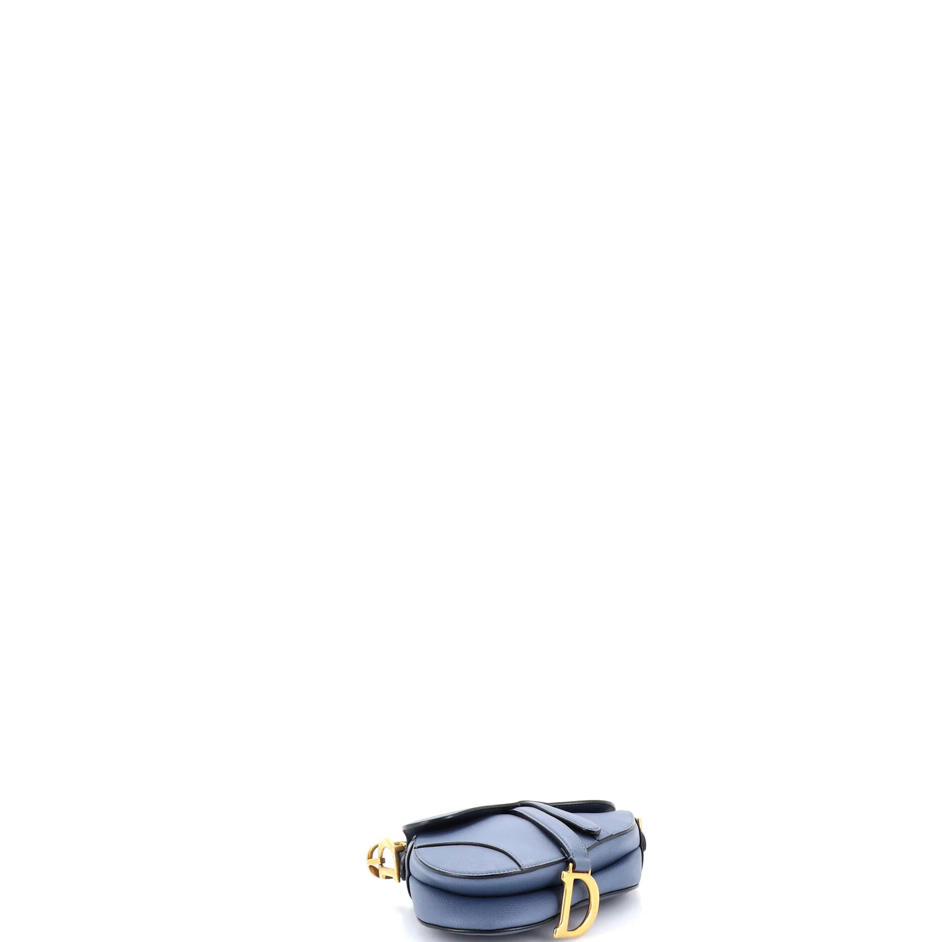Saddle Handbag Leather Mini - Image 4