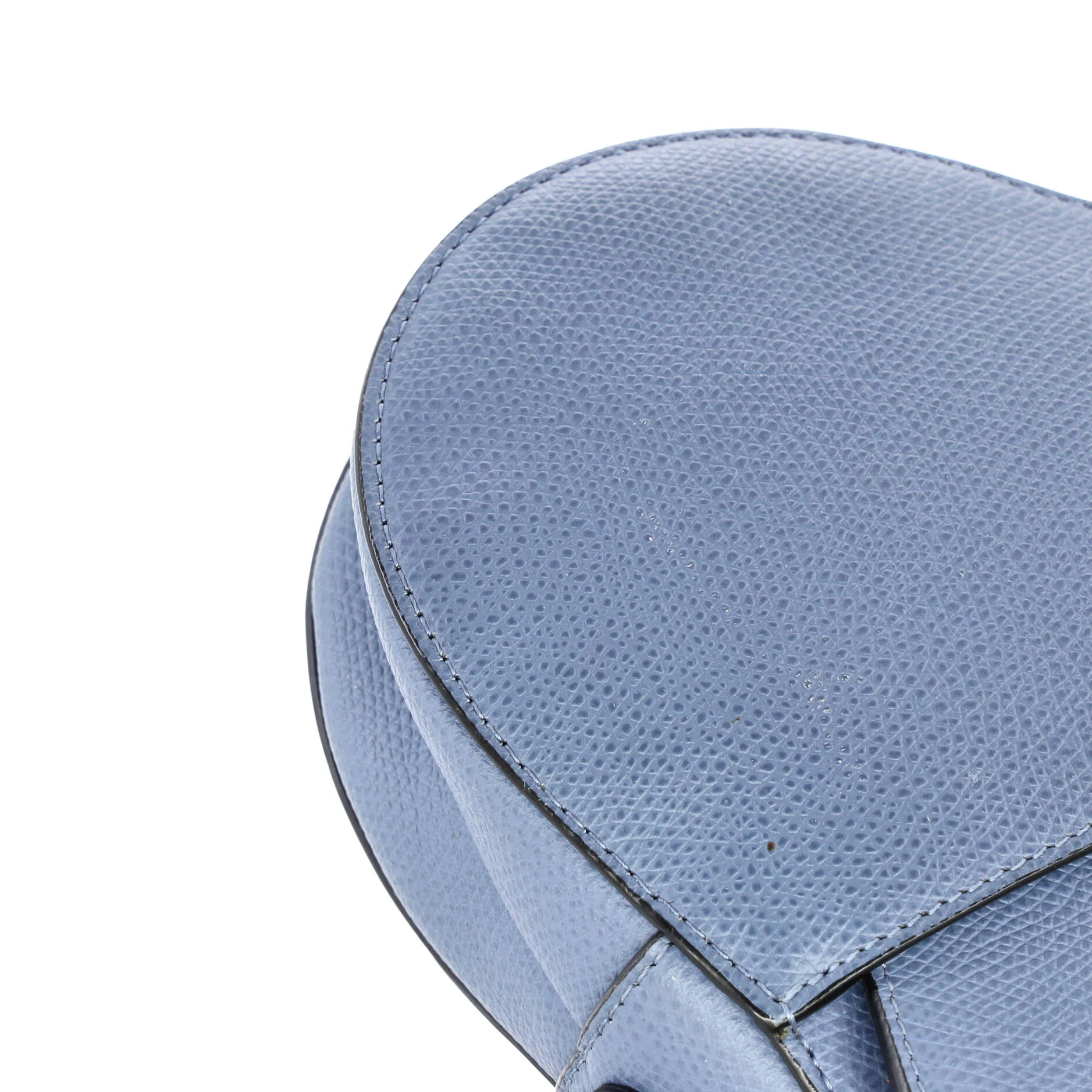 Saddle Handbag Leather Mini - Image 7