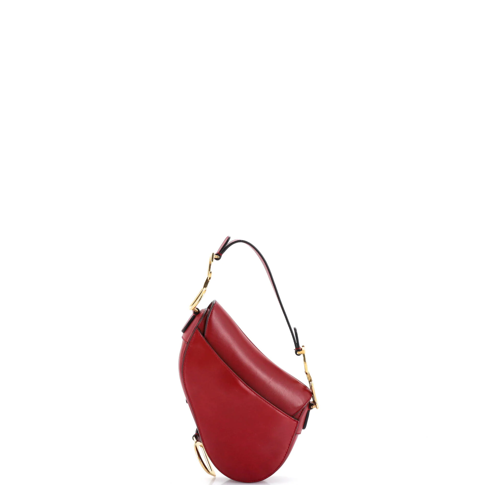 Saddle Handbag Leather Mini - Image 3