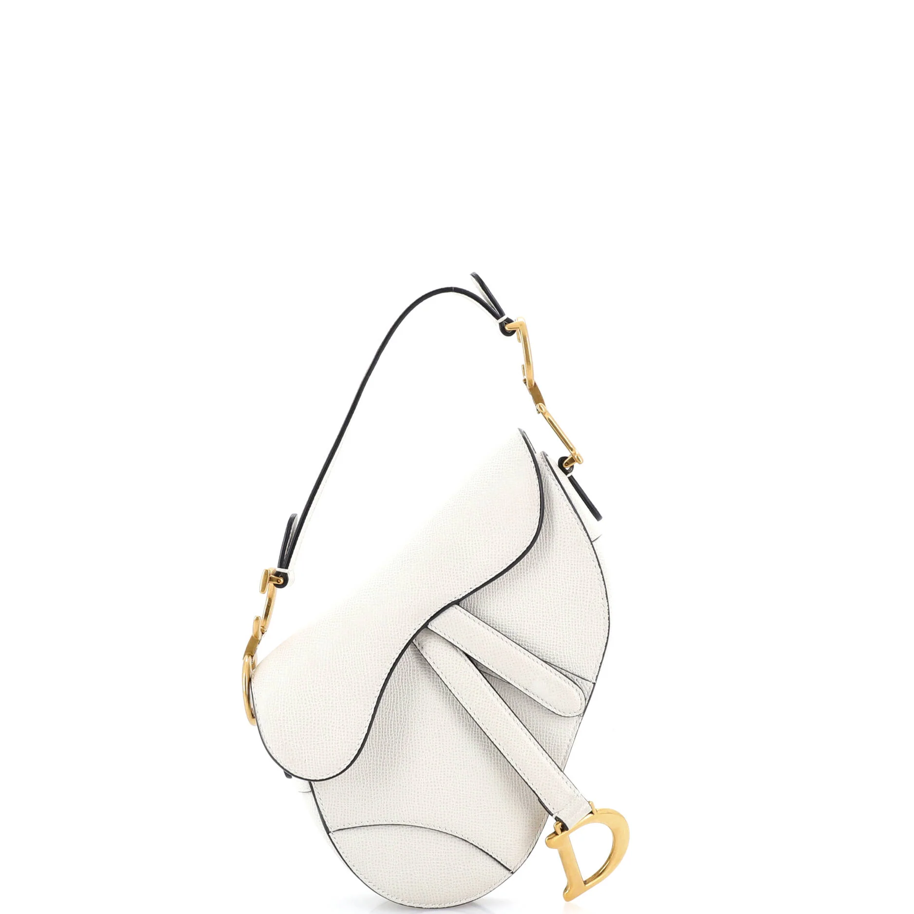 Saddle Handbag Leather Mini