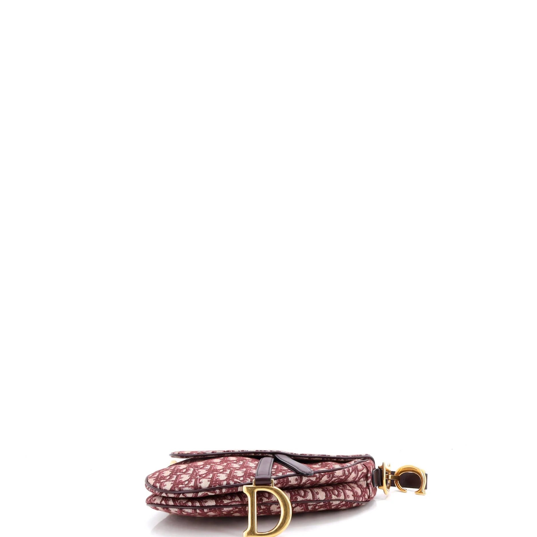 Saddle Handbag Oblique Canvas Medium - Image 4