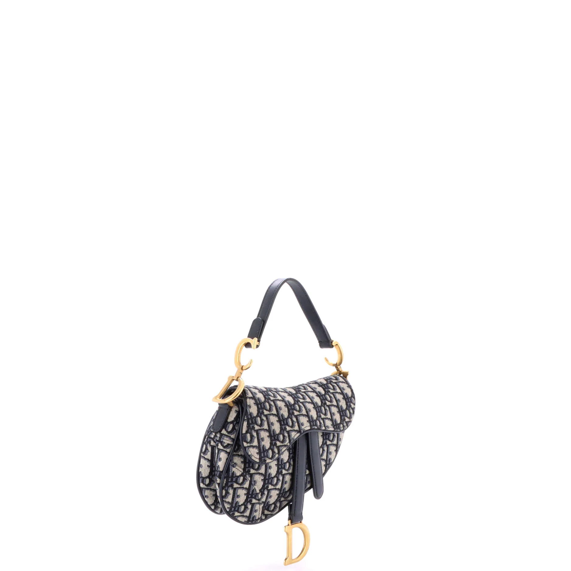 Saddle Handbag Oblique Canvas Mini - Image 2