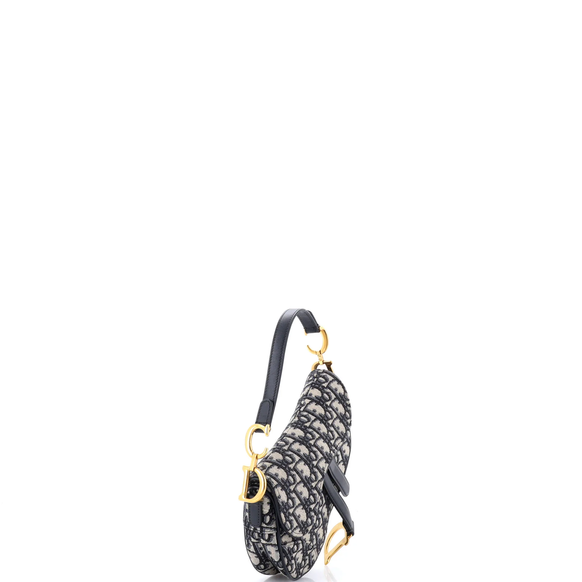 Saddle Handbag Oblique Canvas Mini - Image 2