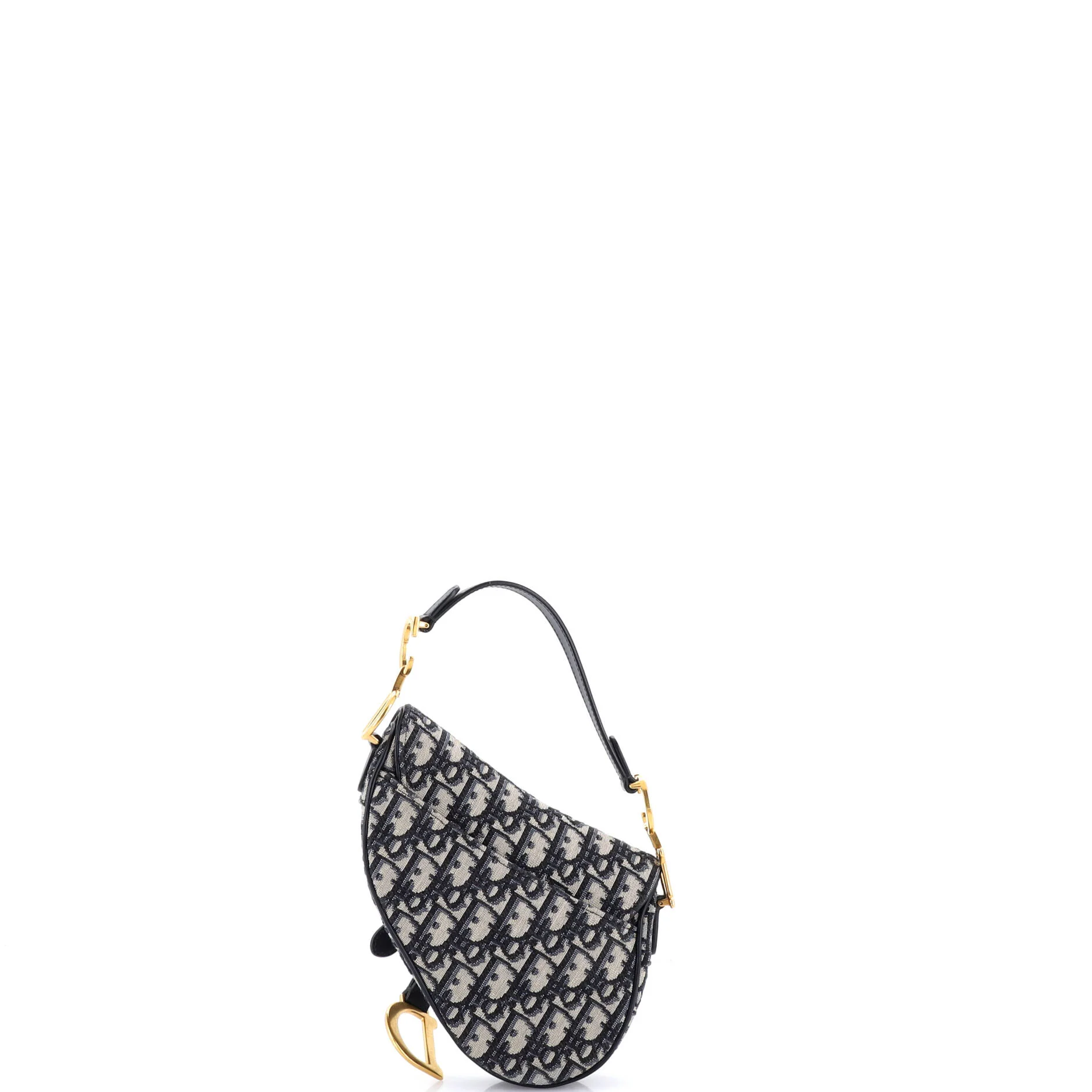 Saddle Handbag Oblique Canvas Mini - Image 3