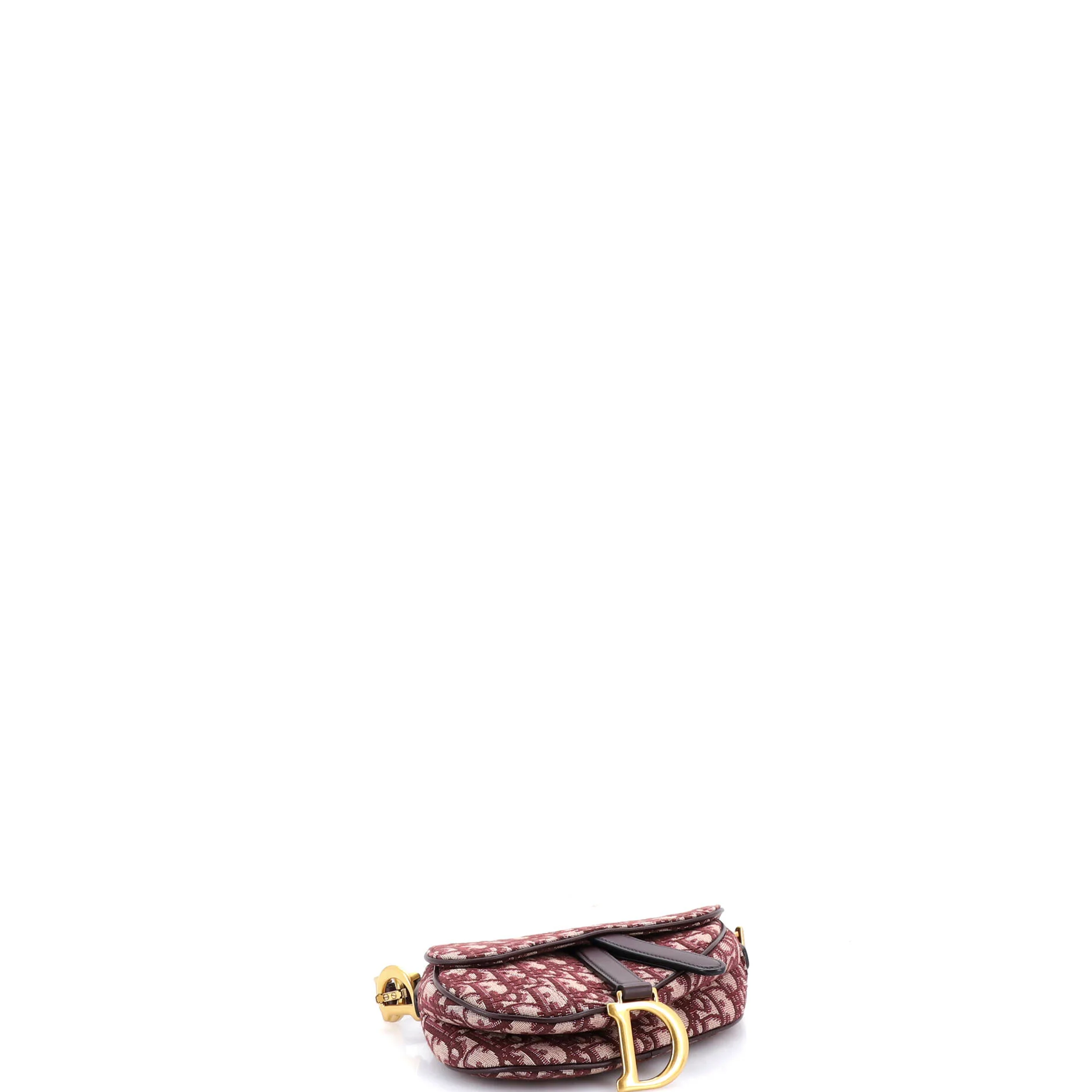 Saddle Handbag Oblique Canvas Mini - Image 4