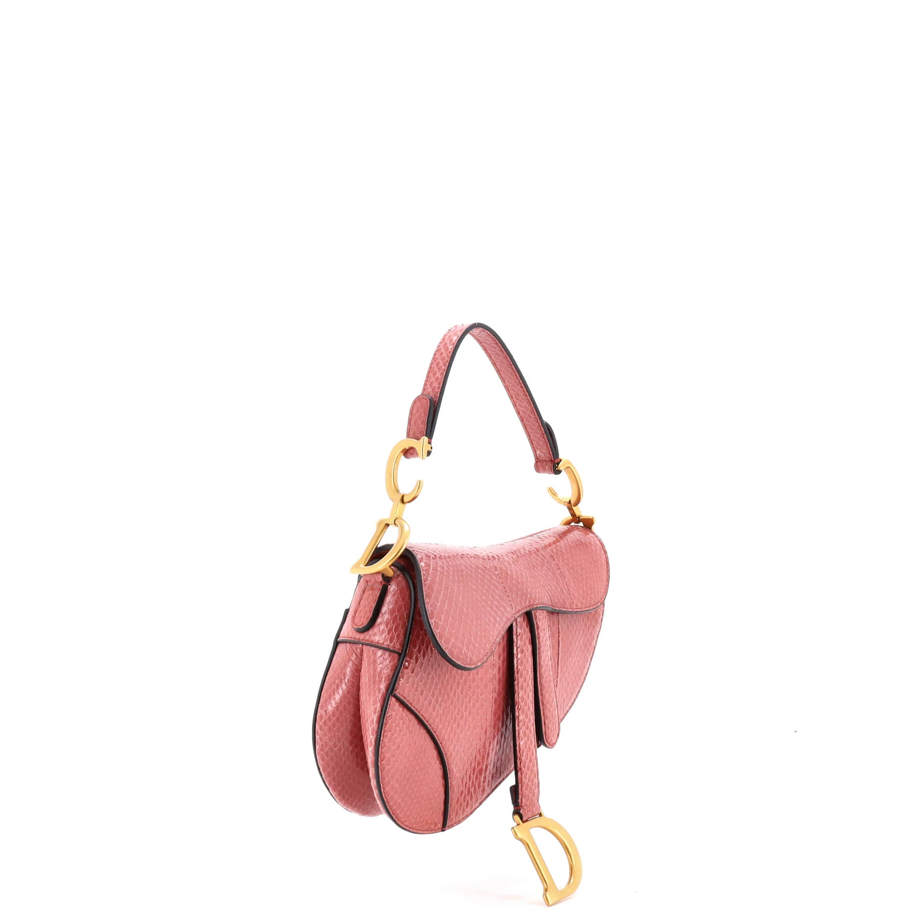 Saddle Handbag Python Mini - Image 2