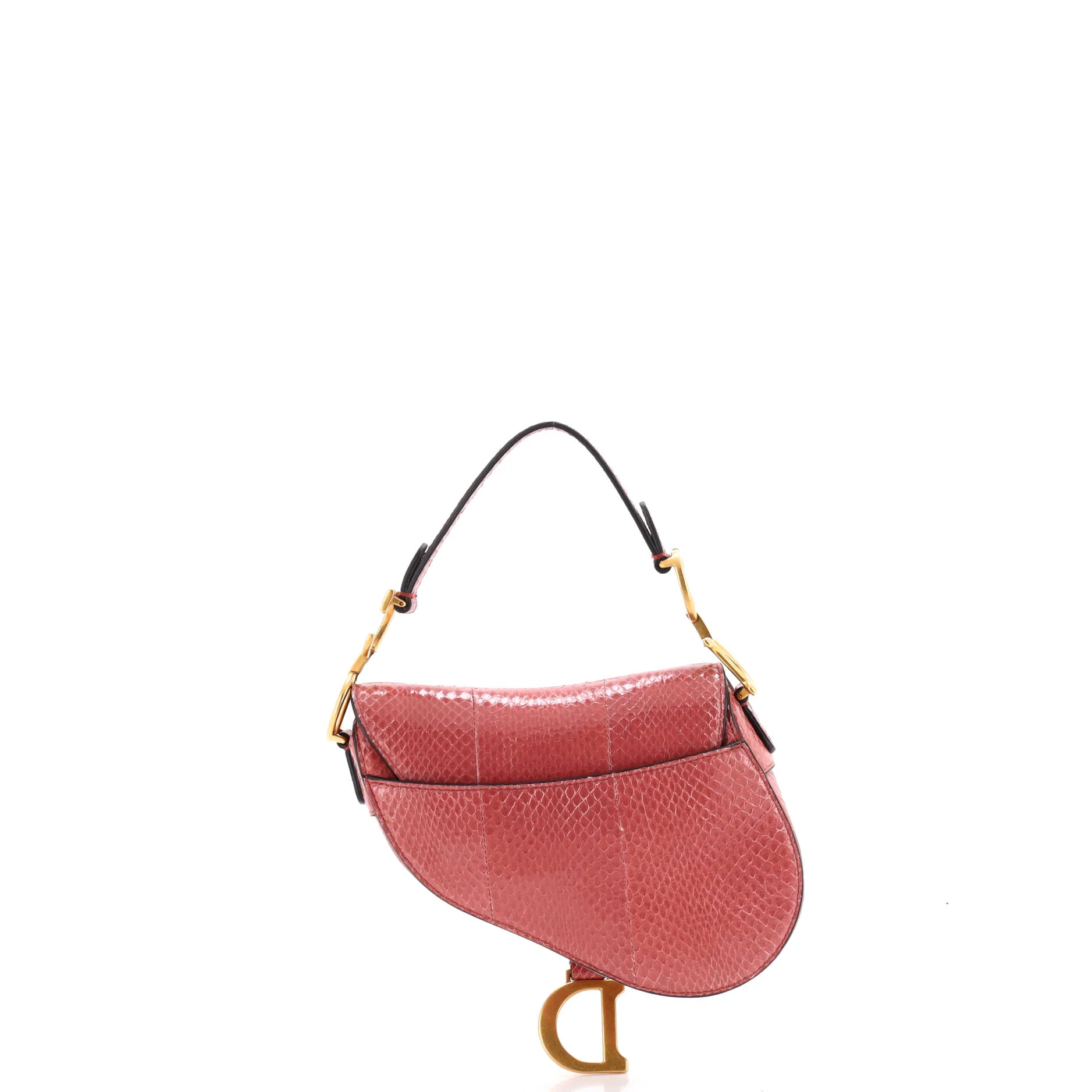 Saddle Handbag Python Mini - Image 3