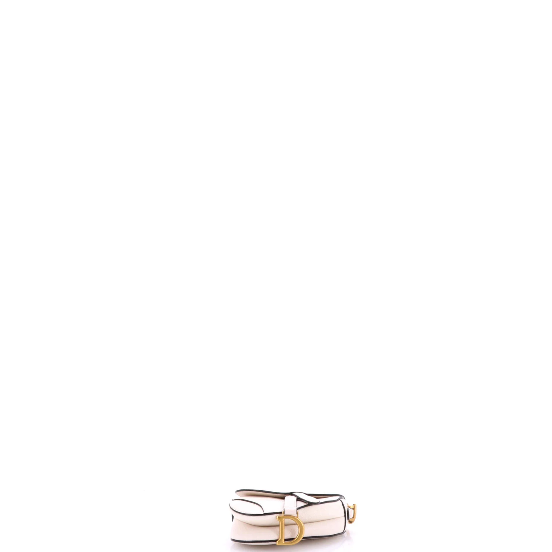 Saddle Handbag with Strap Leather Micro - Image 4