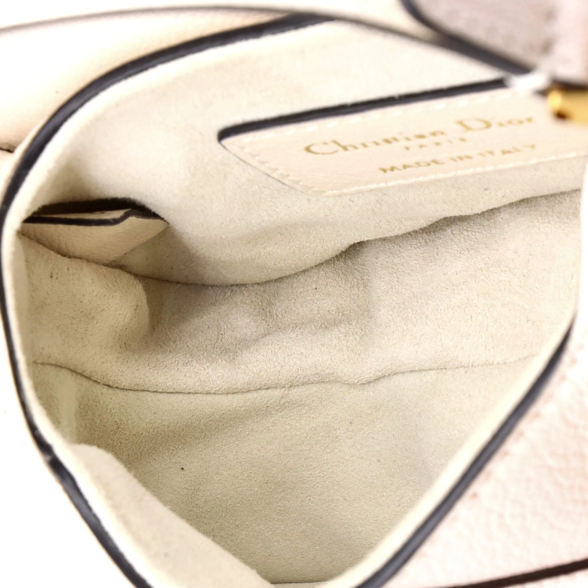 Saddle Handbag with Strap Leather Micro - Image 5