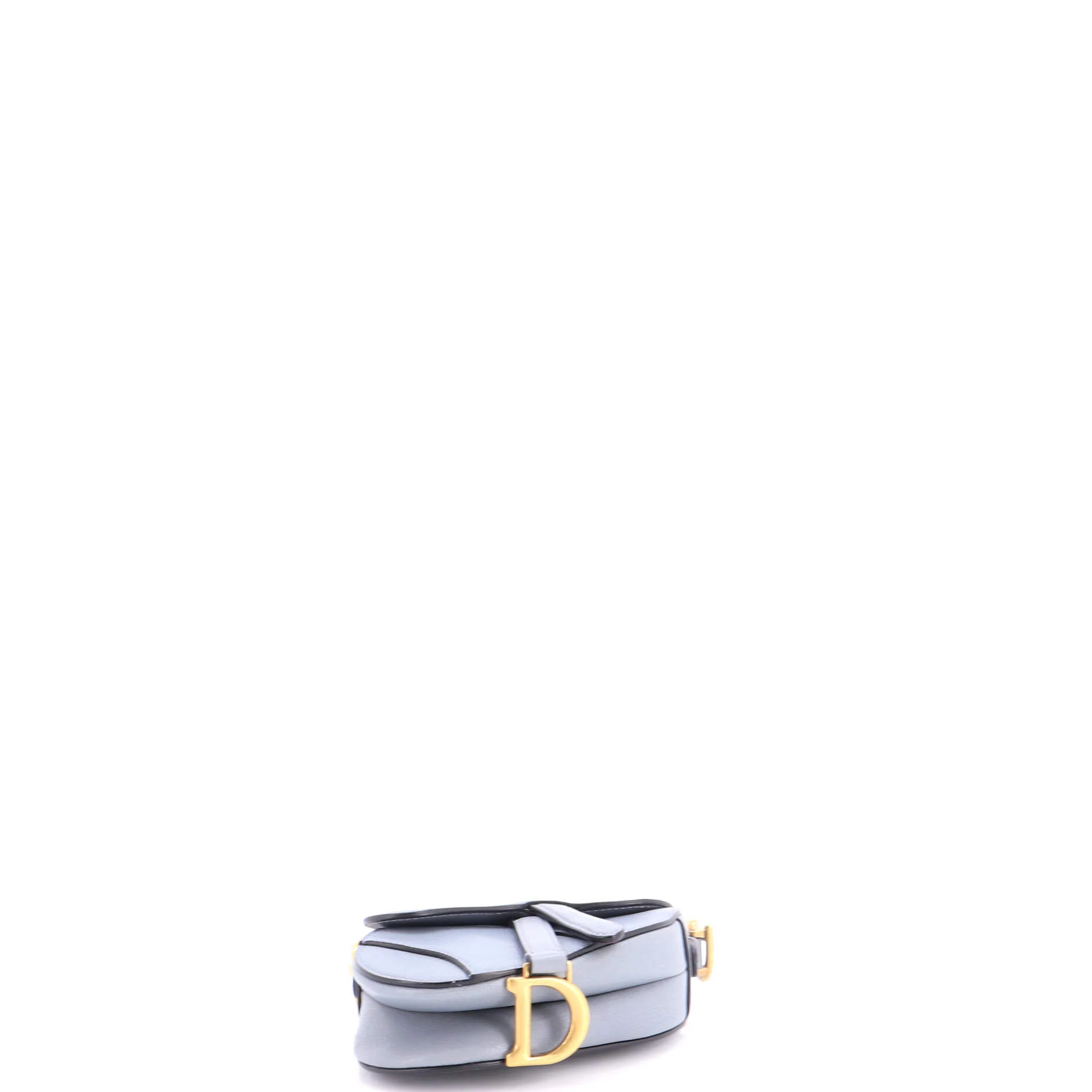 Saddle Handbag with Strap Leather Micro - Image 4