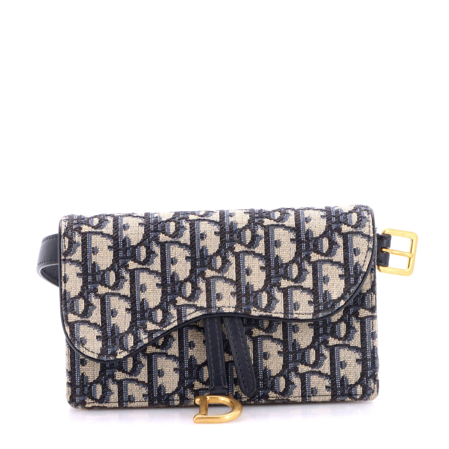 Saddle Rectangular Belt Bag Oblique Canvas