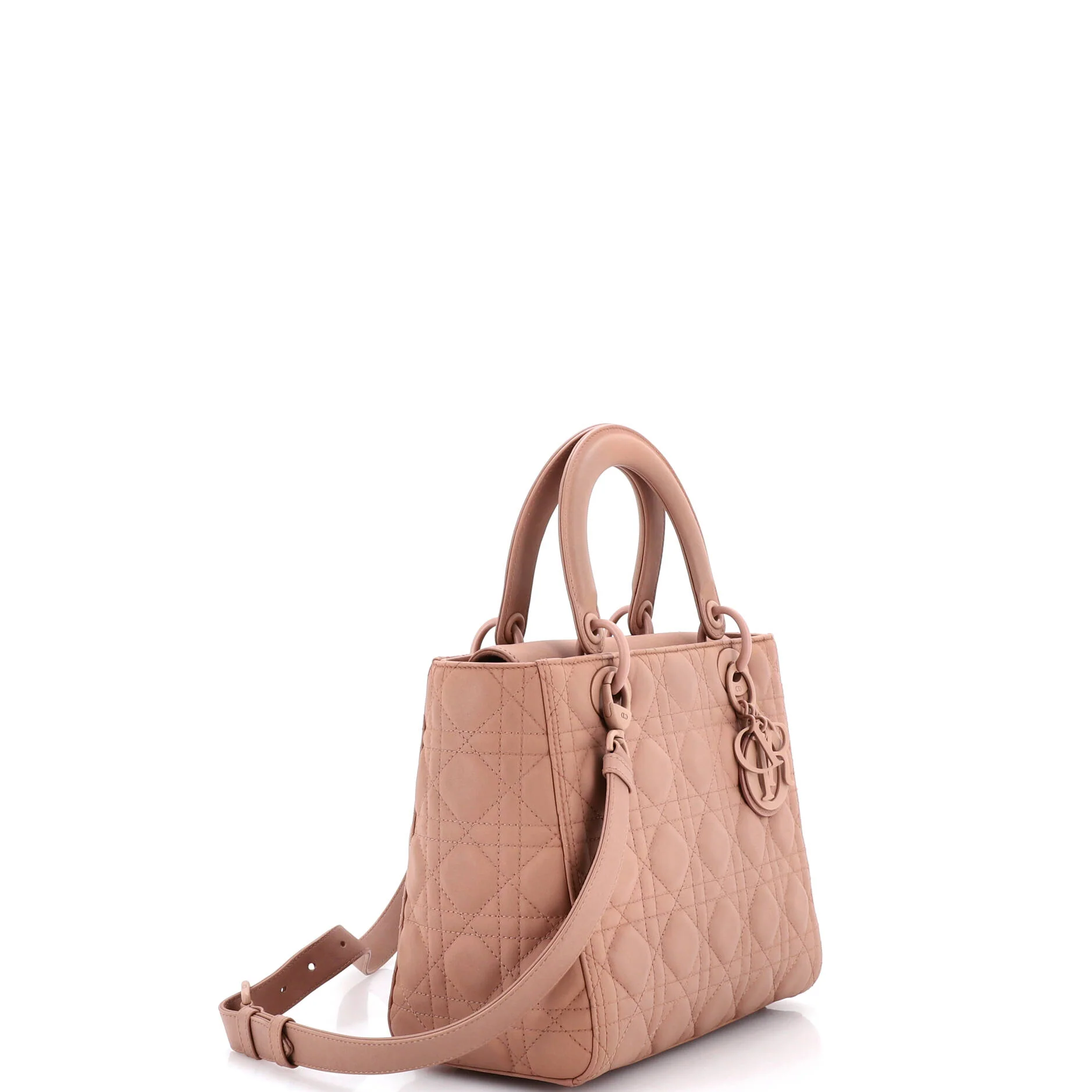 Ultra Matte Lady Dior Bag Cannage Quilt Calfskin Medium - Image 2