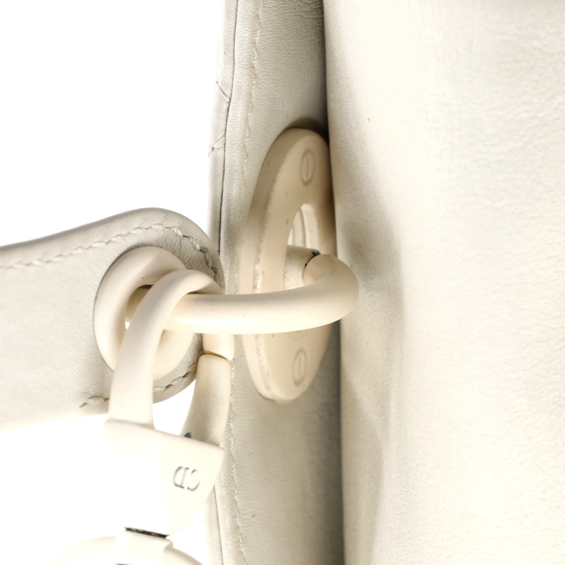 Ultra Matte Lady Dior Bag Cannage Quilt Calfskin Medium - Image 6