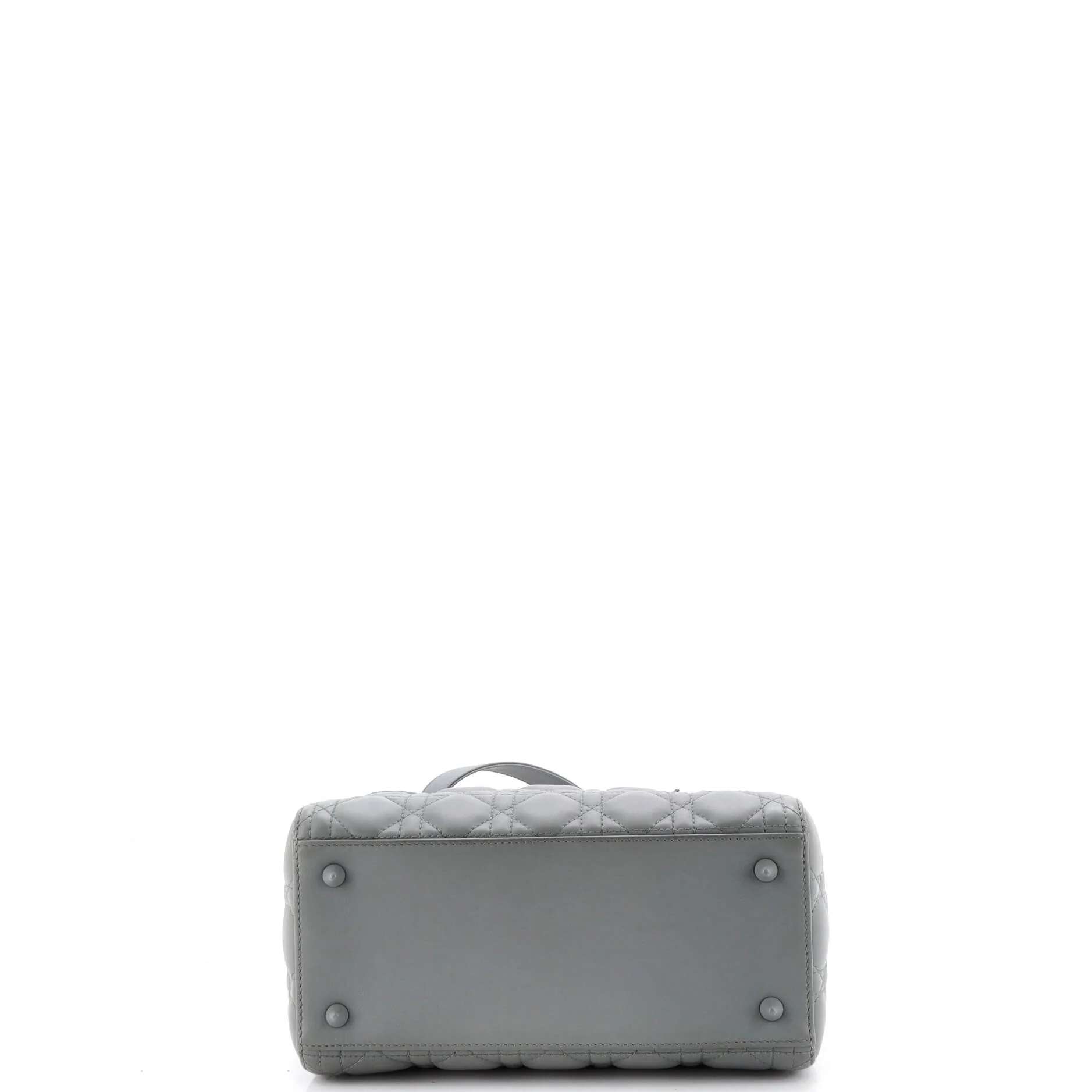 Ultra Matte Lady Dior Bag Cannage Quilt Calfskin Medium - Image 4