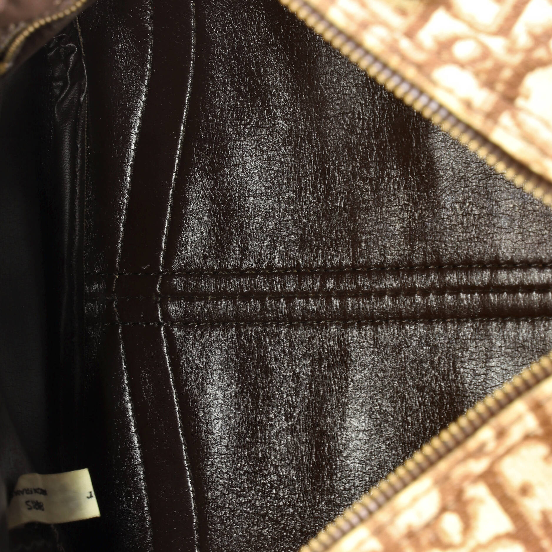 Vintage Trotter Boston Bag Diorissimo Canvas Medium - Image 5