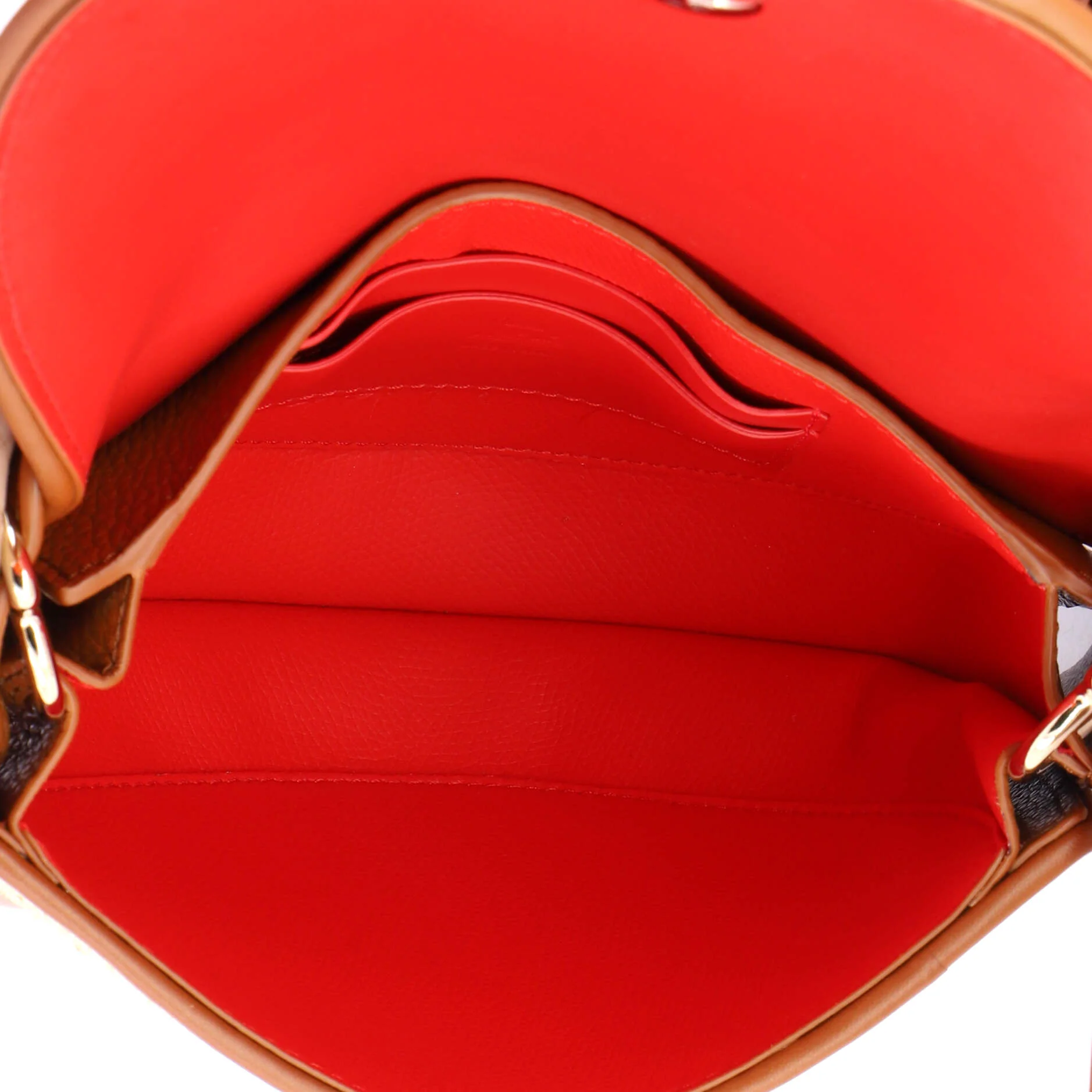 By My Side Crossbody Raffia with Leather Small - Image 5