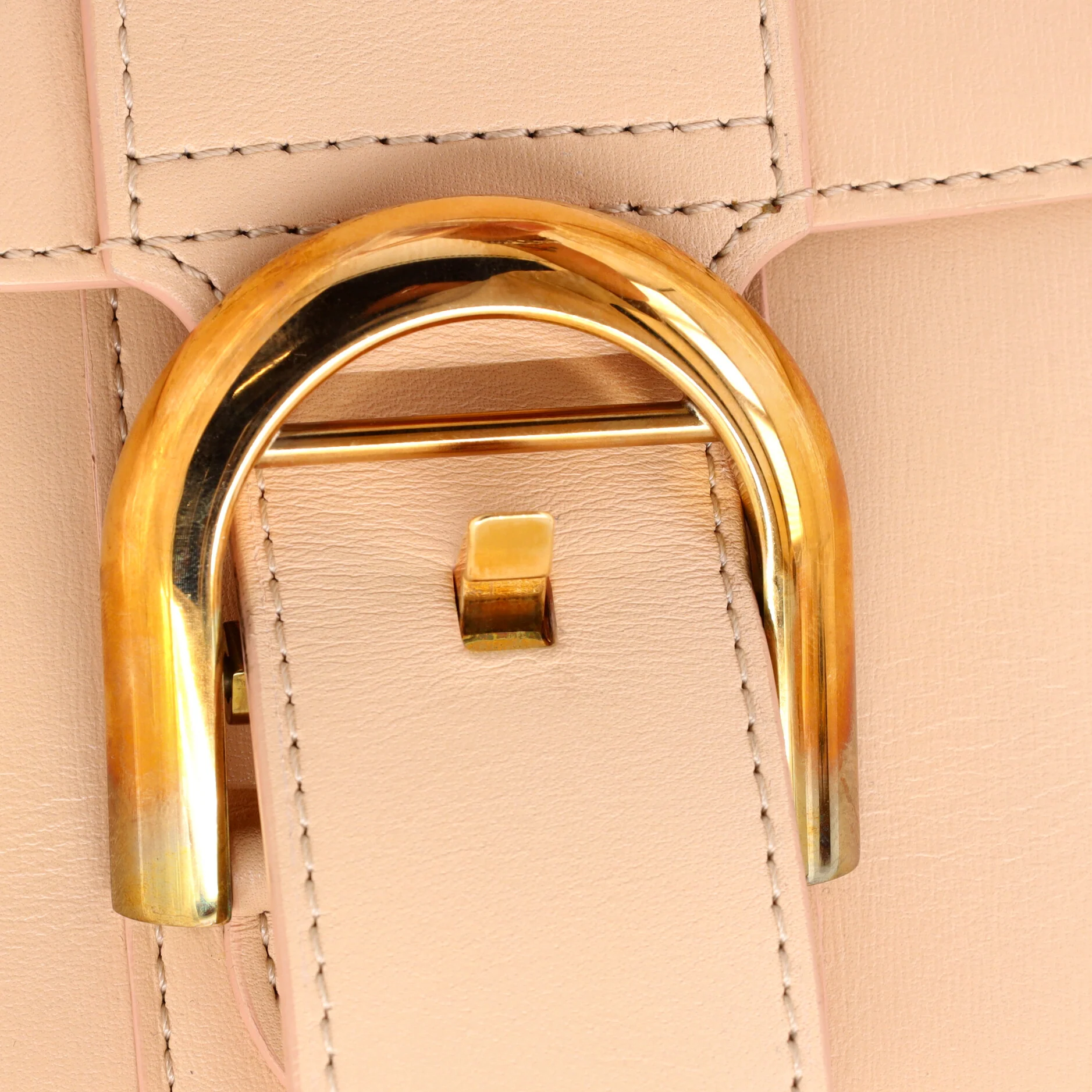 Brillant Top Handle Bag Leather MM - Image 8