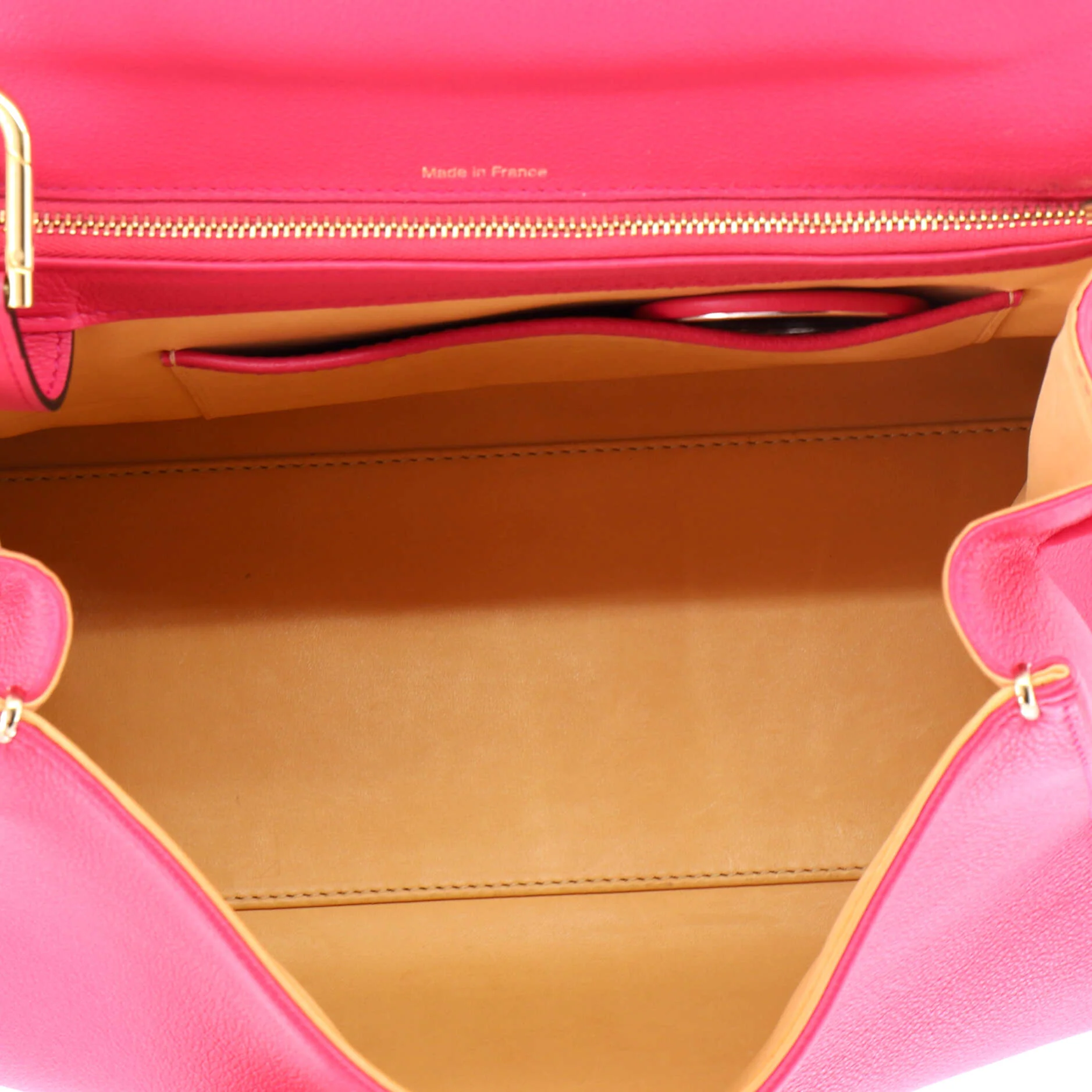 Brillant Top Handle Bag Leather MM - Image 6