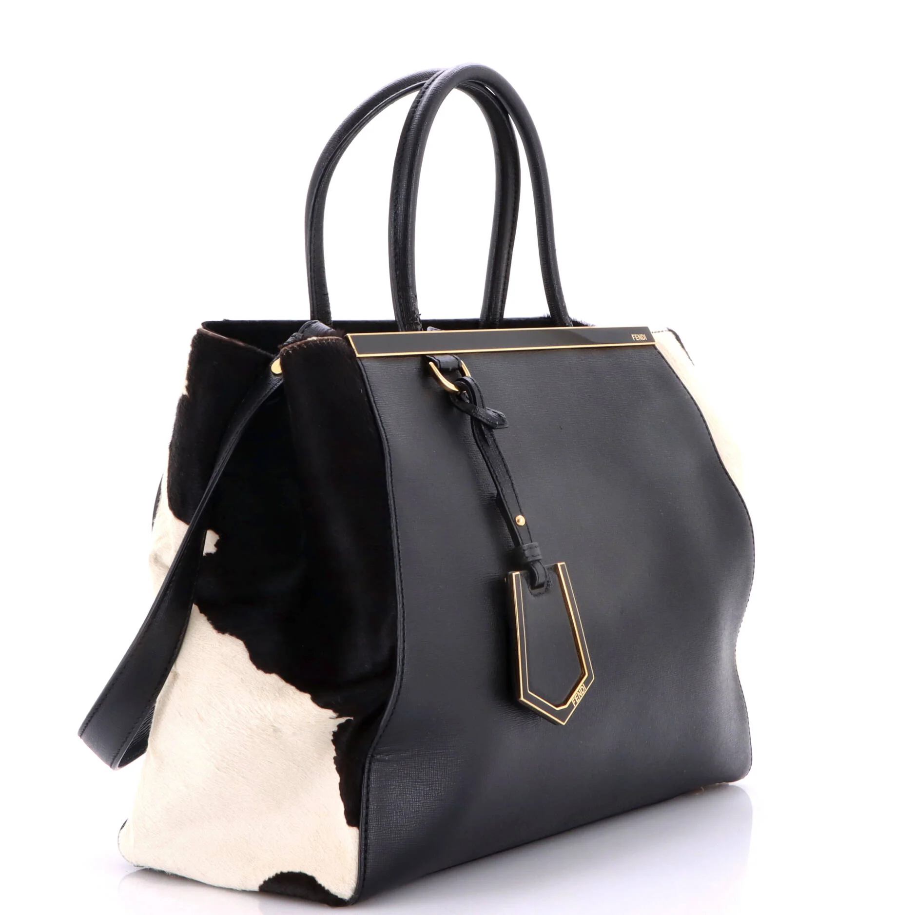 2Jours Bag Pony Hair and Leather Large - Image 2