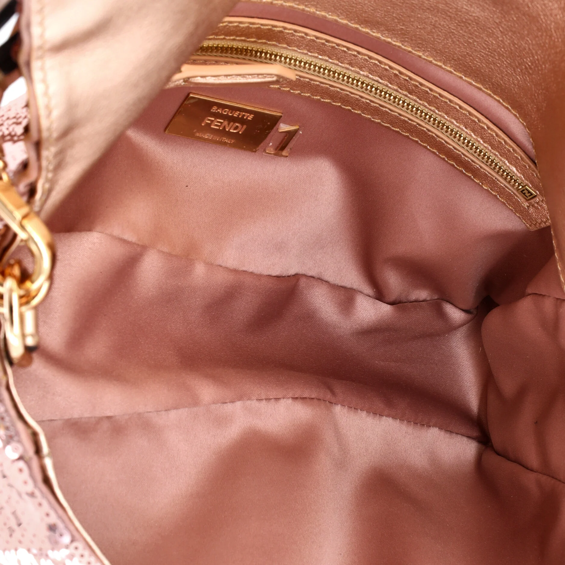 Baguette NM Bag Sequins Medium - Image 5