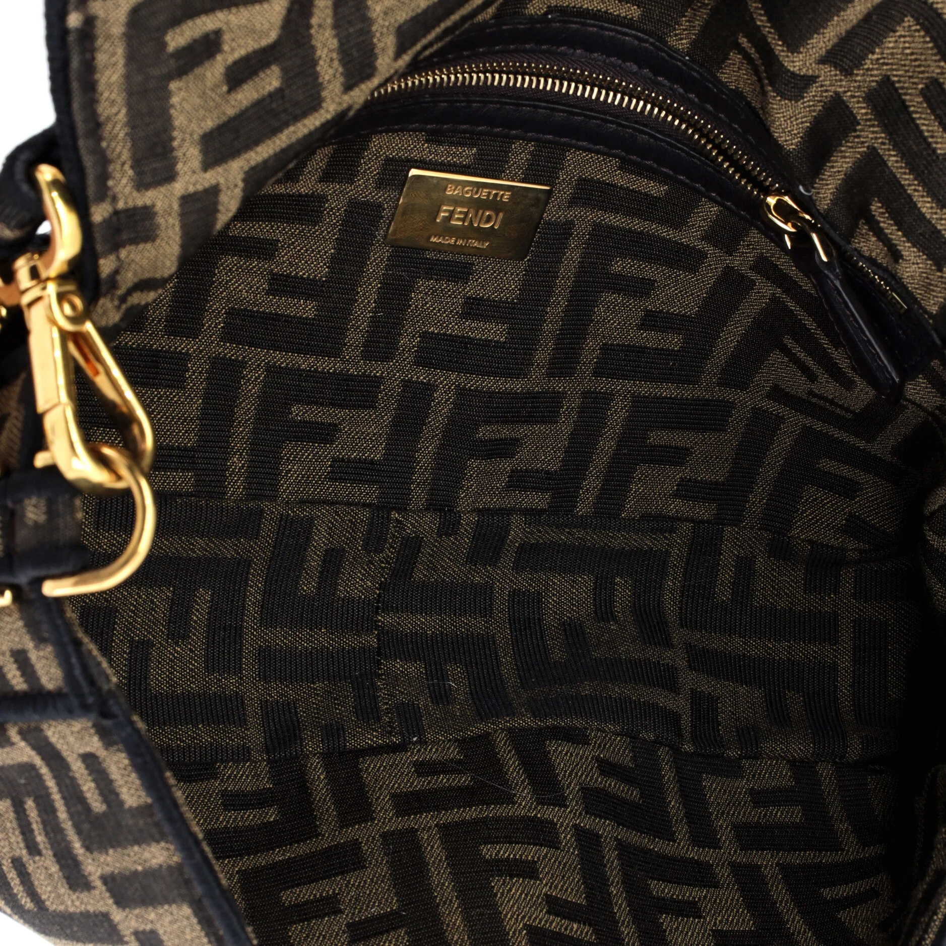 Baguette NM Bag Zucca Canvas Medium - Image 5