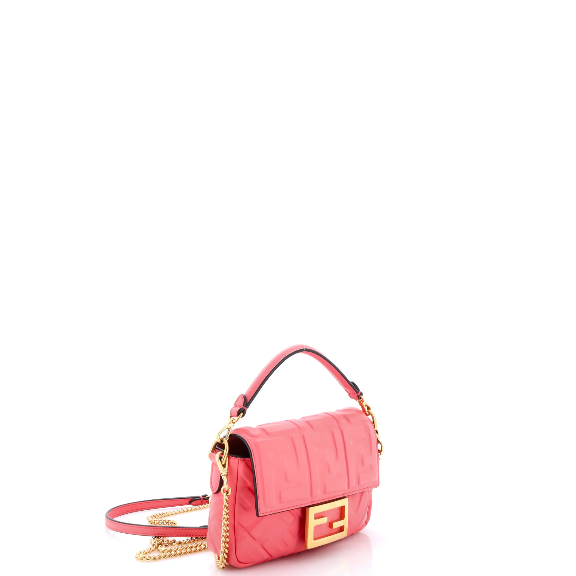Baguette NM Bag Zucca Embossed Leather Mini - Image 2