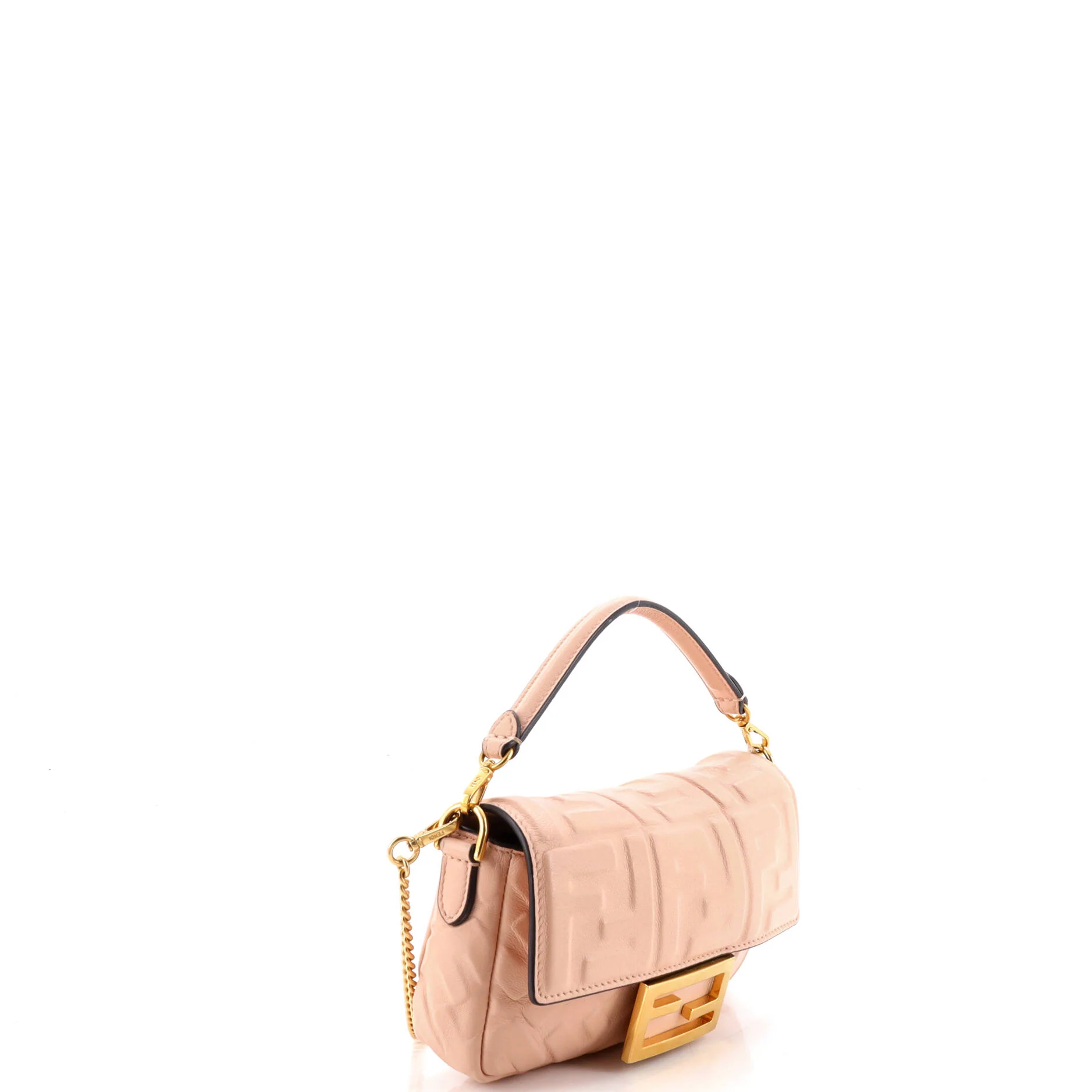 Baguette NM Bag Zucca Embossed Leather Mini - Image 2
