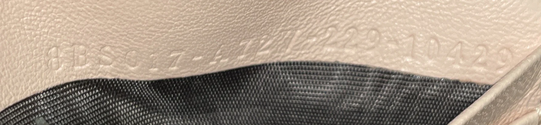 Baguette NM Bag Zucca Embossed Leather Mini - Image 7