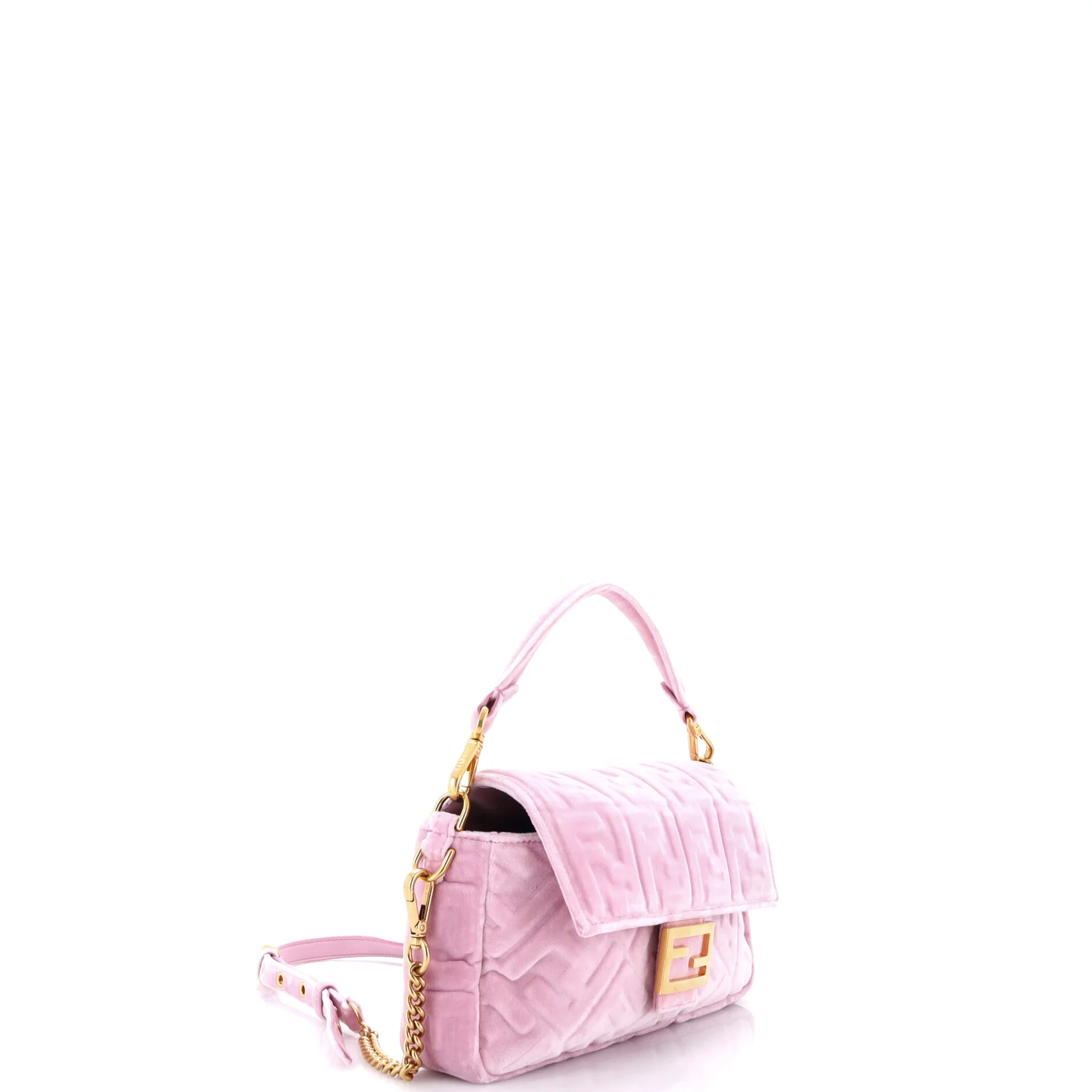 Baguette NM Bag Zucca Embossed Velvet Medium - Image 2