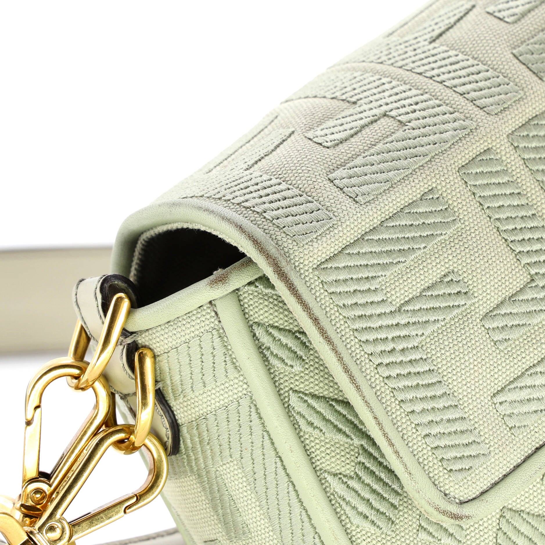 Baguette NM Bag Zucca Embroidered Canvas Medium - Image 6