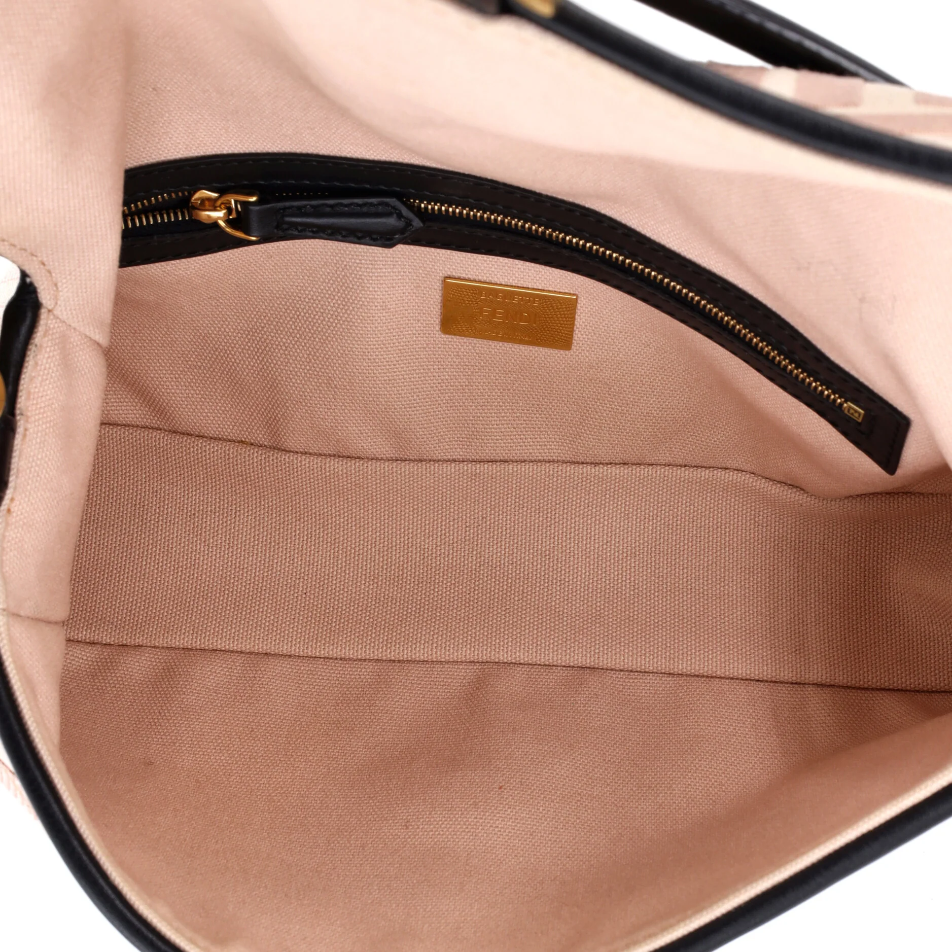 Baguette NM Bag Zucca Embroidered Canvas Medium - Image 5