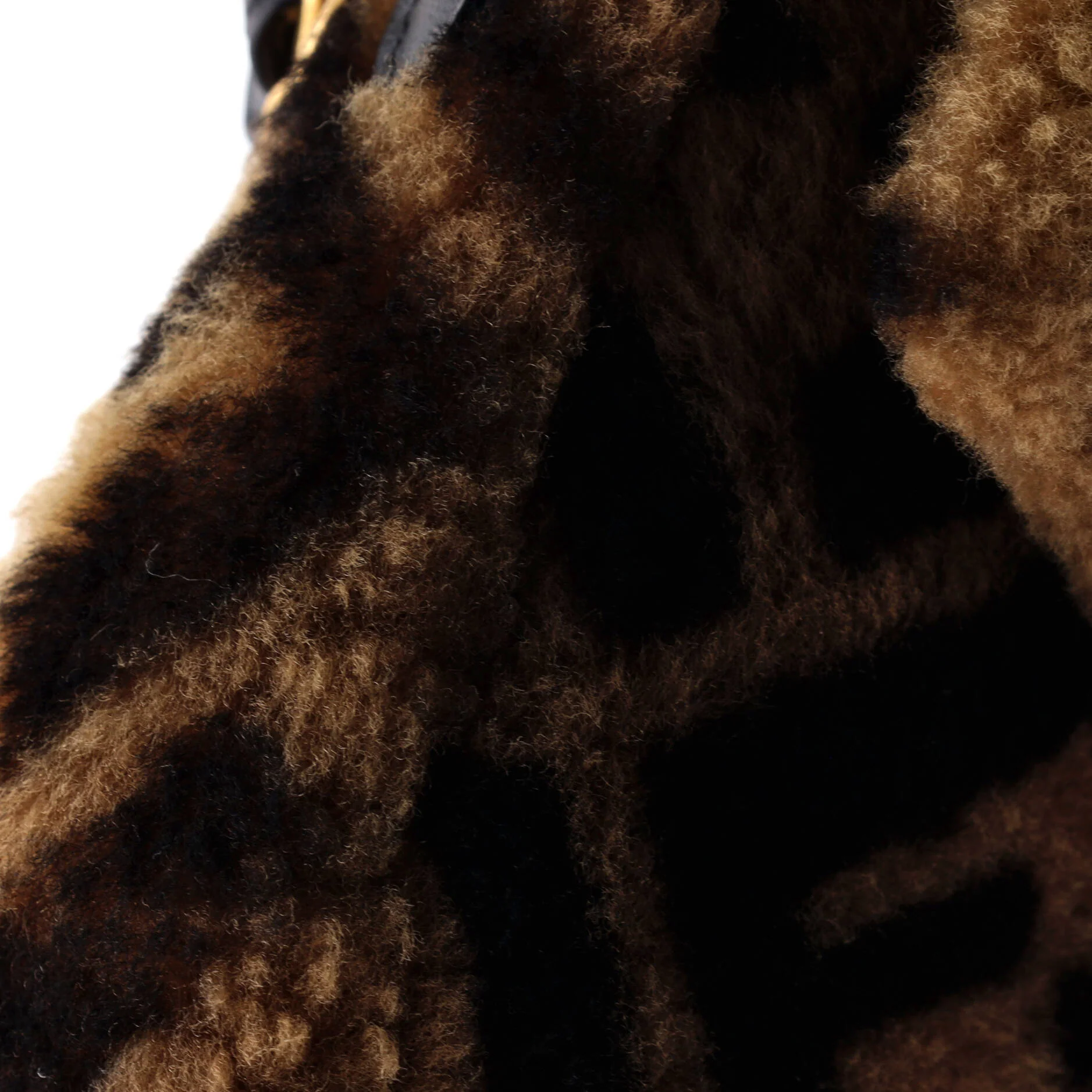 Baguette NM Bag Zucca Shearling Mini - Image 6
