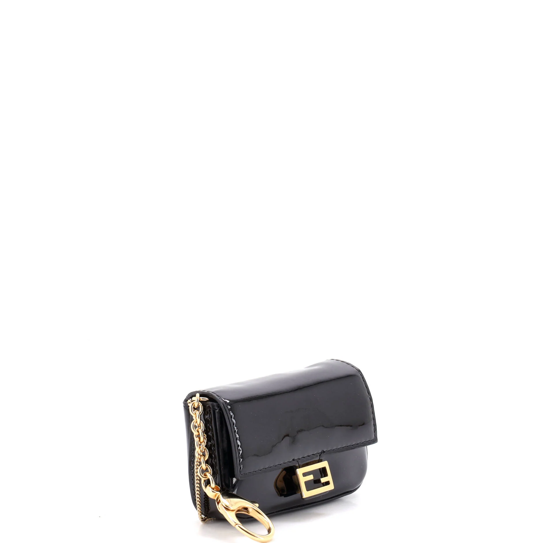 Chain Baguette Charm Bag Patent Nano - Image 2