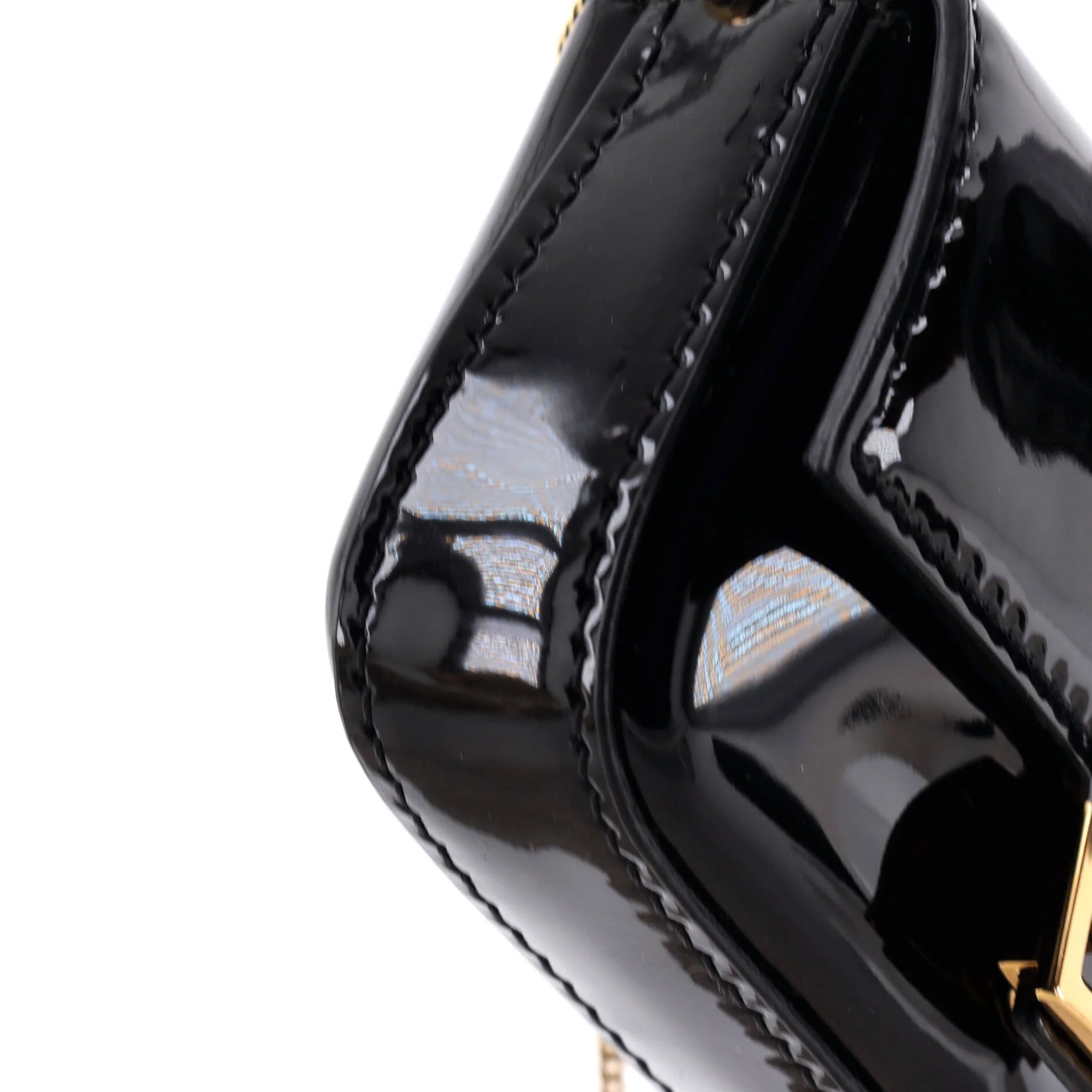 Chain Baguette Charm Bag Patent Nano - Image 6