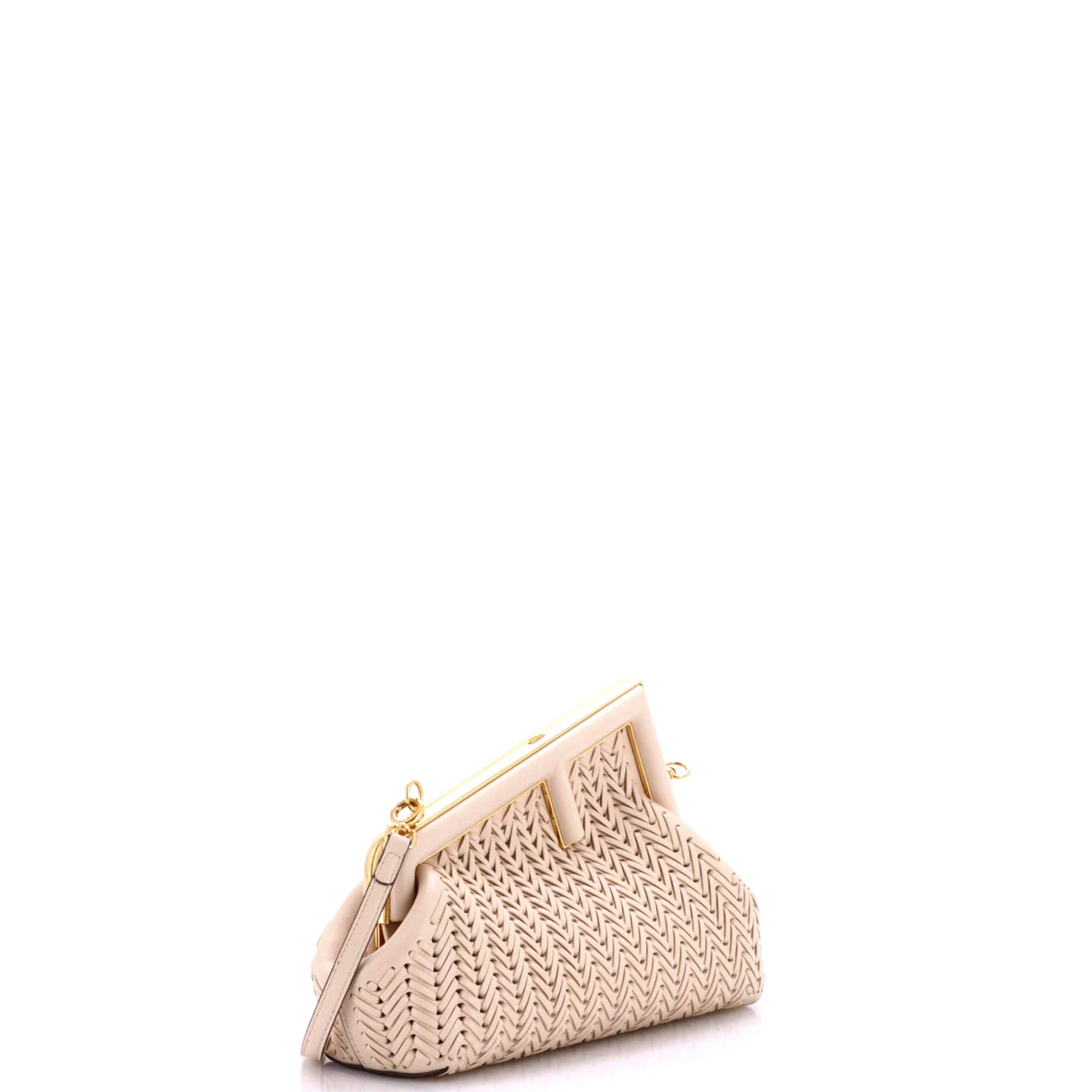 First Bag Woven Leather Small - Image 2
