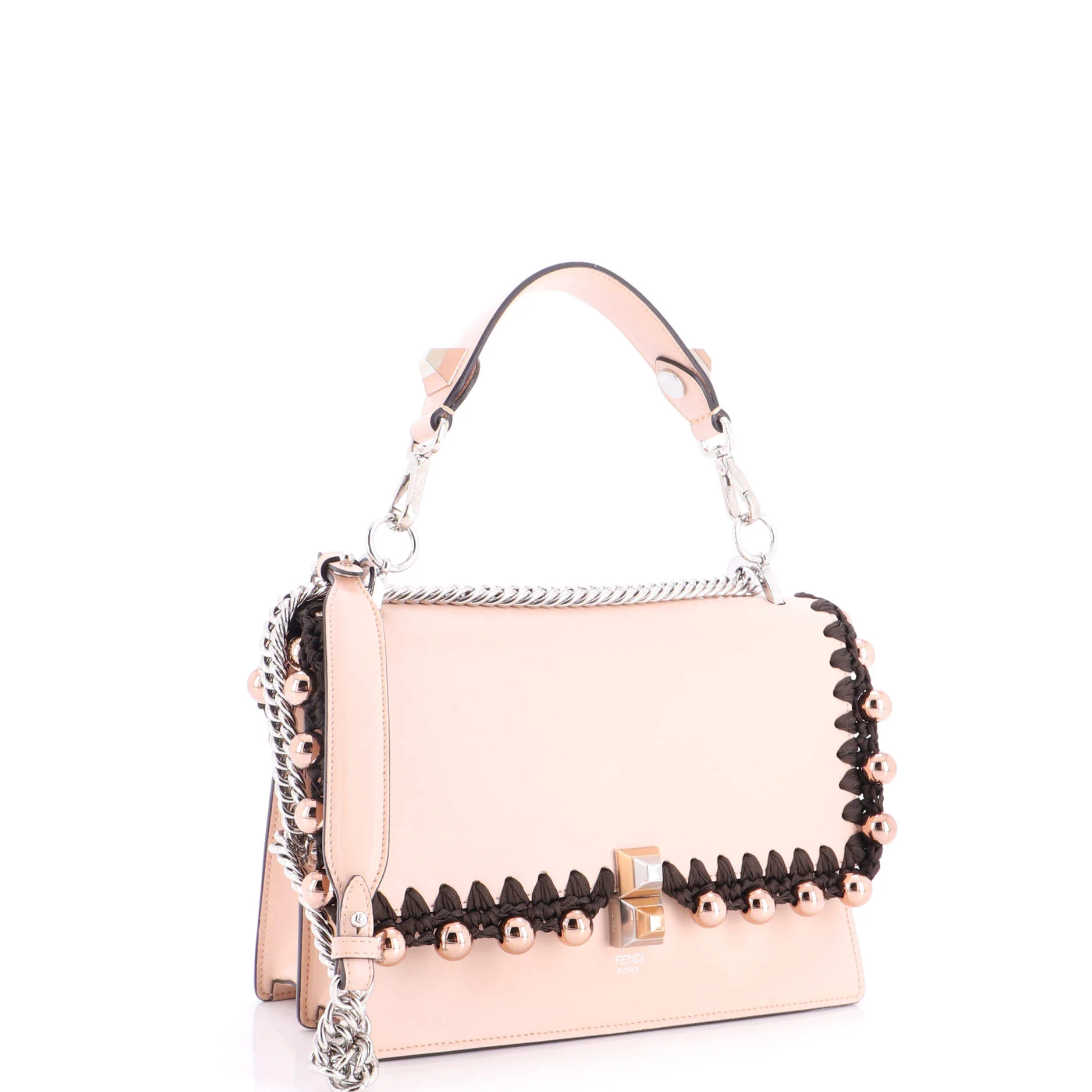 Kan I Bag Beaded Whipstitch Leather Medium - Image 2