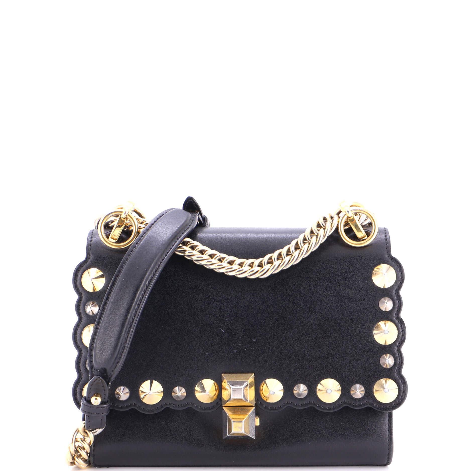 Kan I Bag Studded Leather Small
